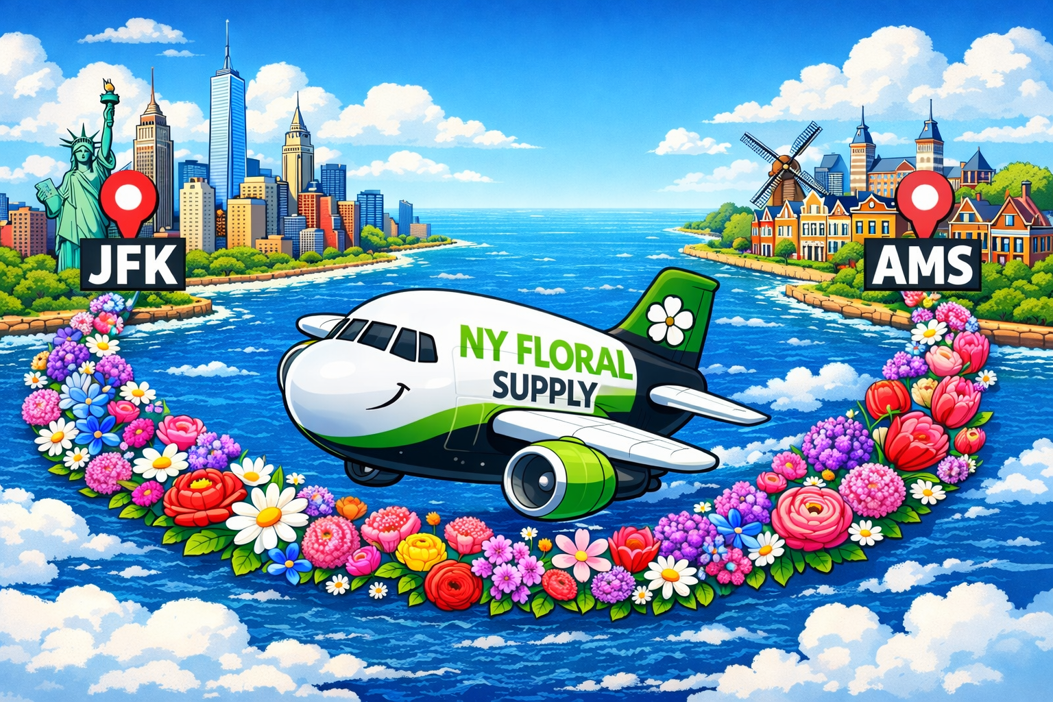 Dutch Flower Imports on Long Island: How NY Floral Supply Provides Premium European Blooms to Local Florists