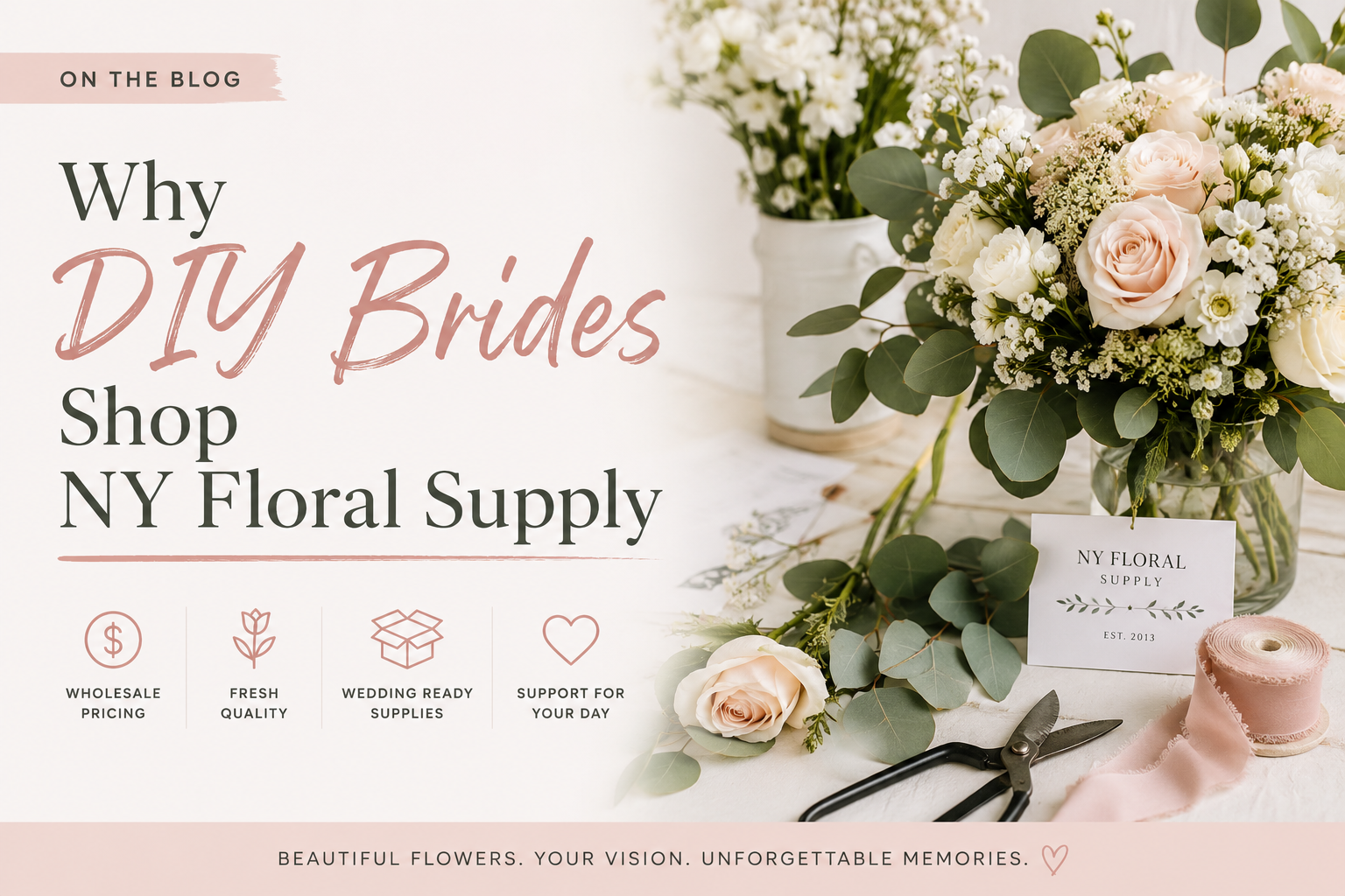 Wholesale Flowers for DIY Weddings: What You Need to Know