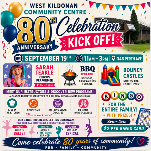 80th Anniversary Kick Off!