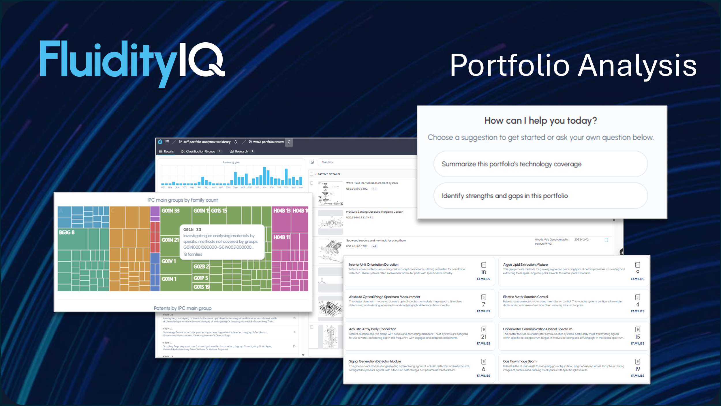 Getting started with the FluidityIQ portfolio analysis features