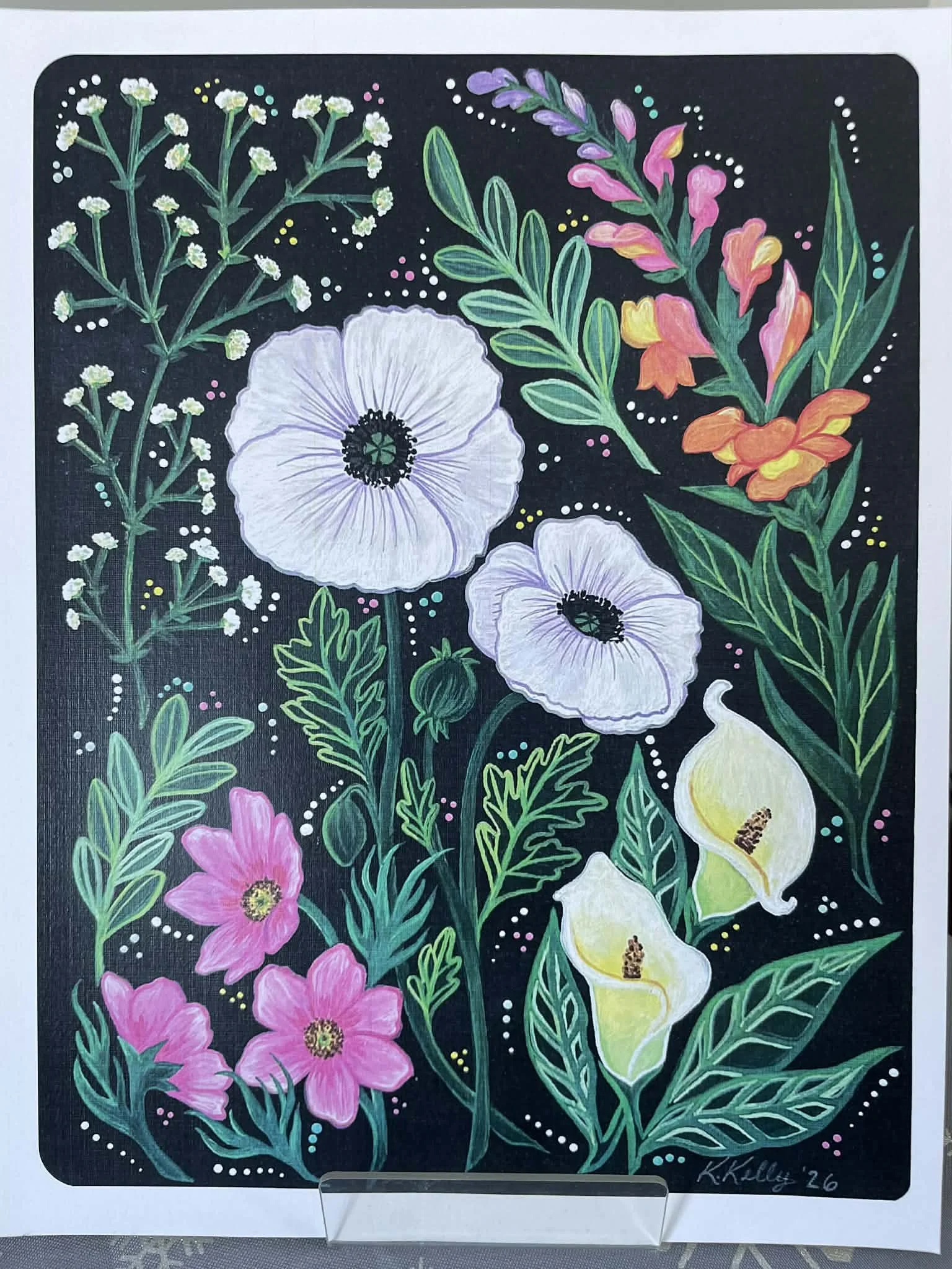 Flowers for Peace 8x10 PRINT