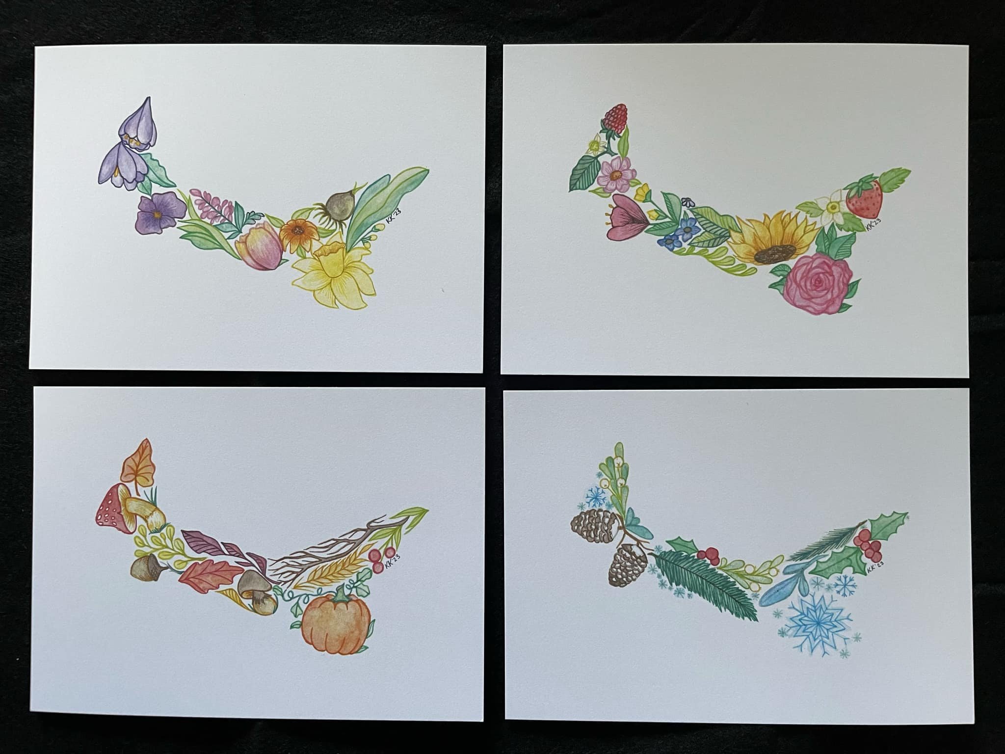 Seasons on the Island 8x10 PRINTS
