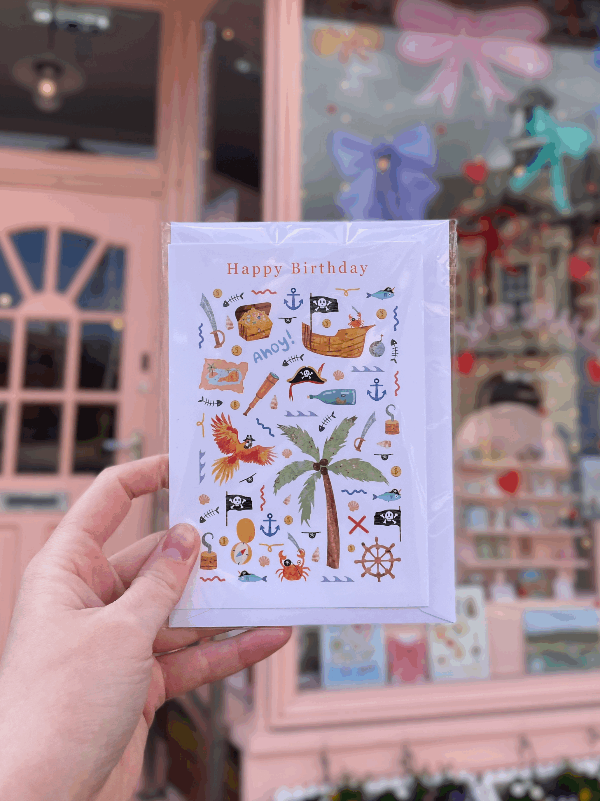 'Pirates' Birthday Card