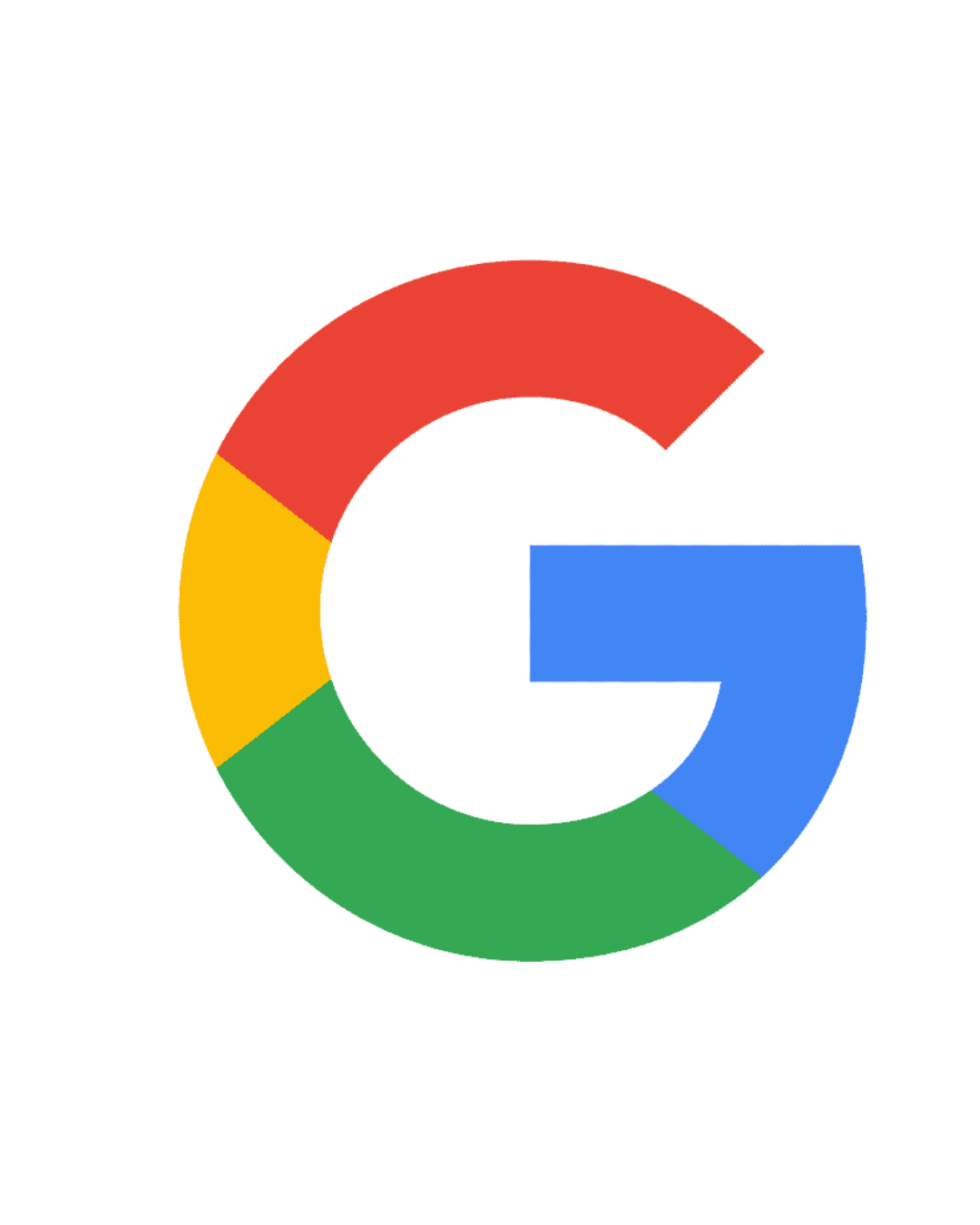 Colorful Google logo with a black background.