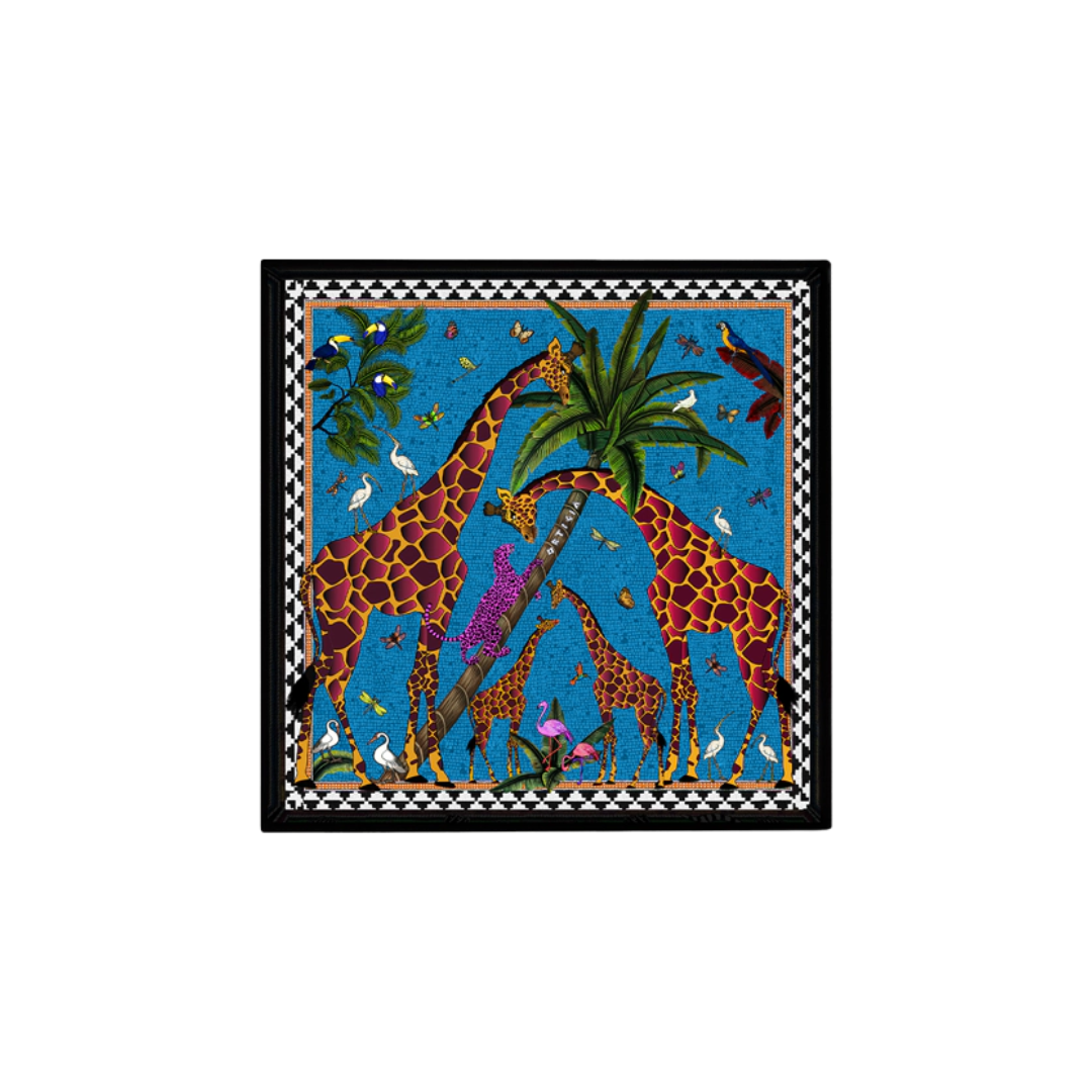Tray Giraffe Blue