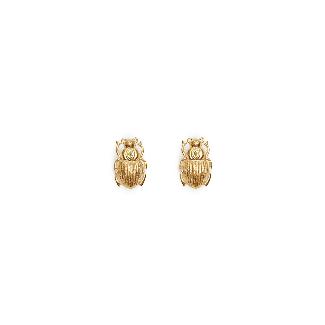 Scarab Earrings
