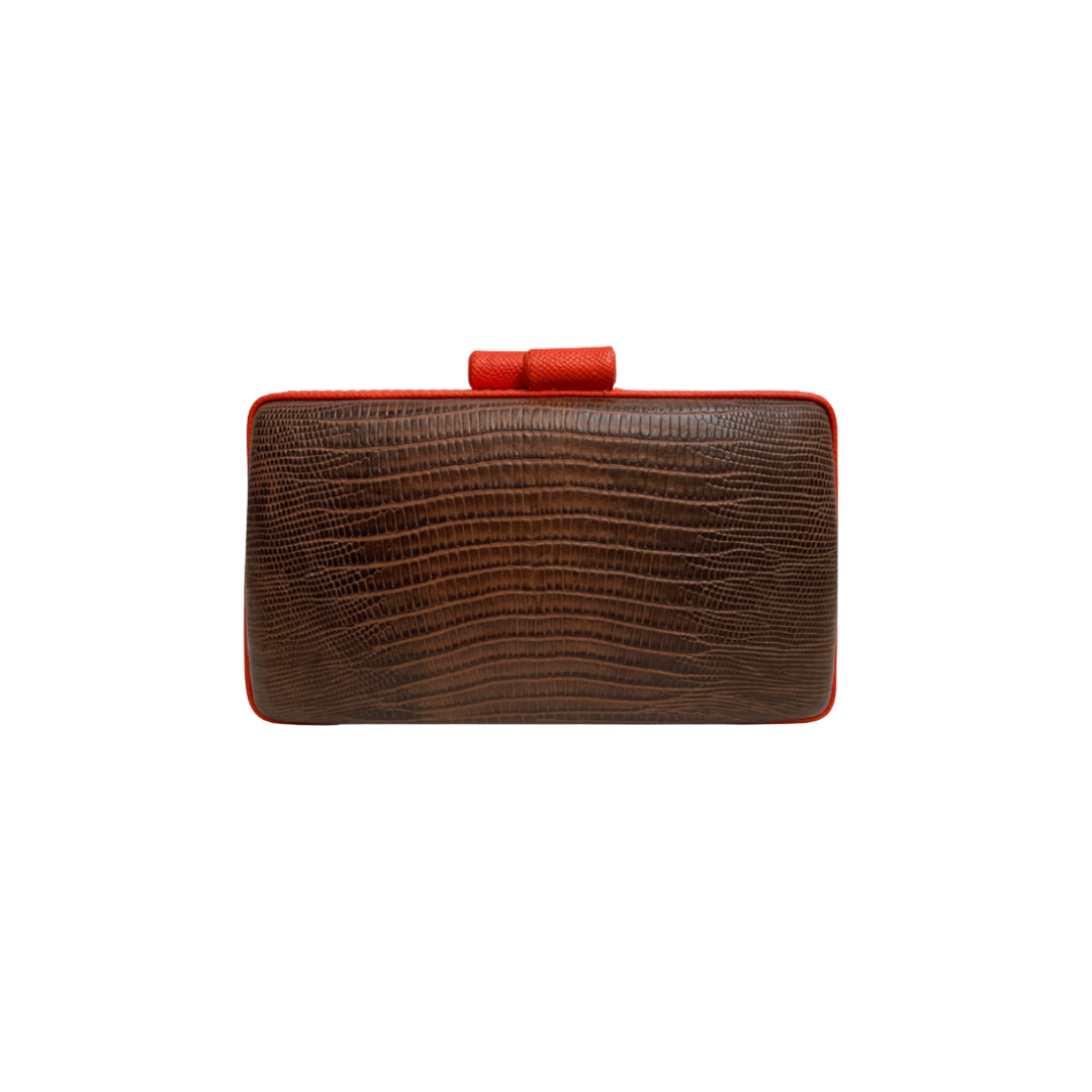 Kruger Orange Clutch | Gustoko