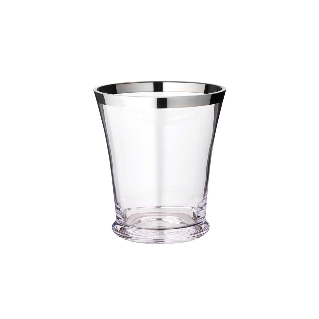 Cooler in Glass with platinum rim