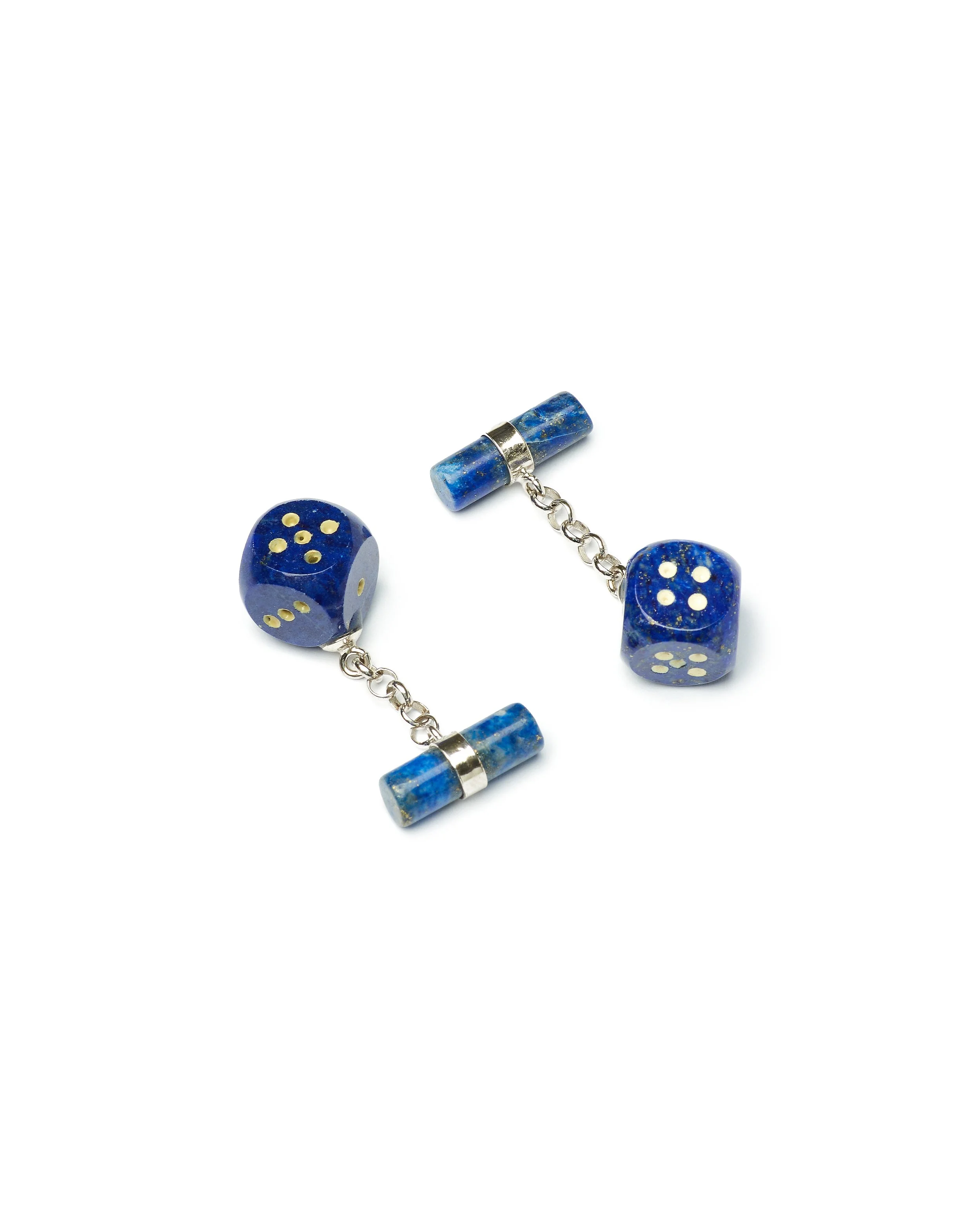 Blue Dice Cufflinks
