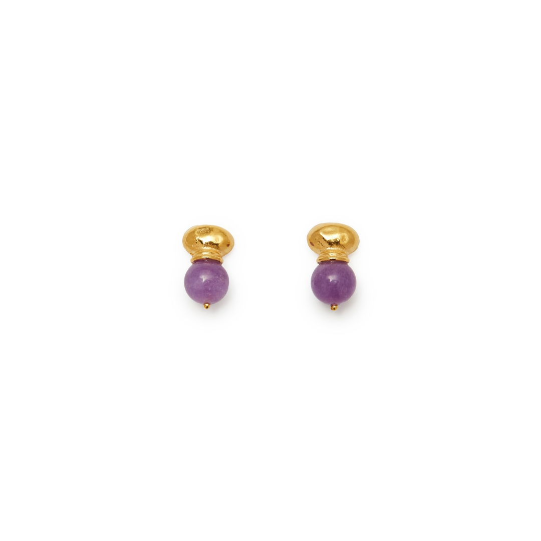 The Peppita Earring - Lavender Purple