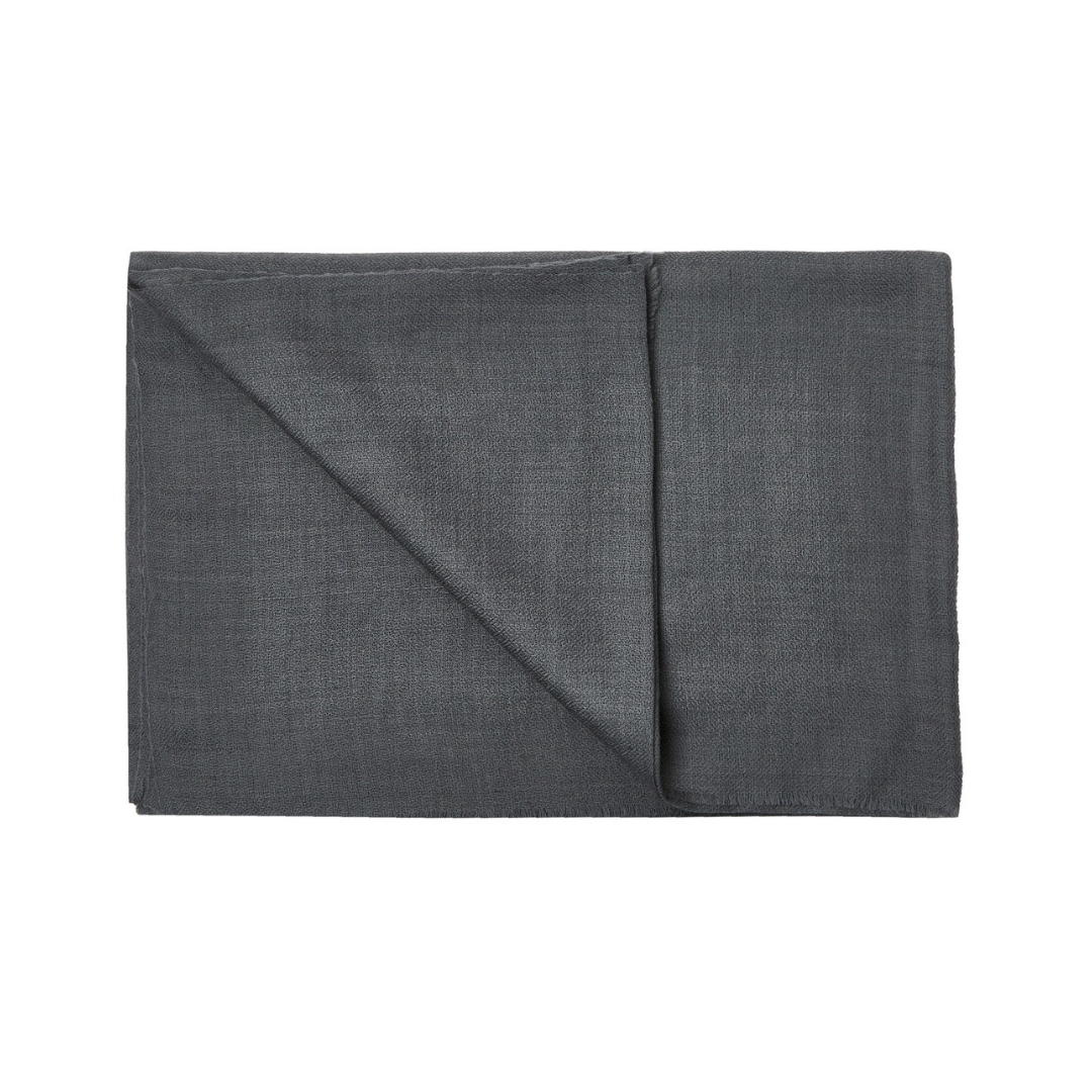 Charcoal Grey Pashmina