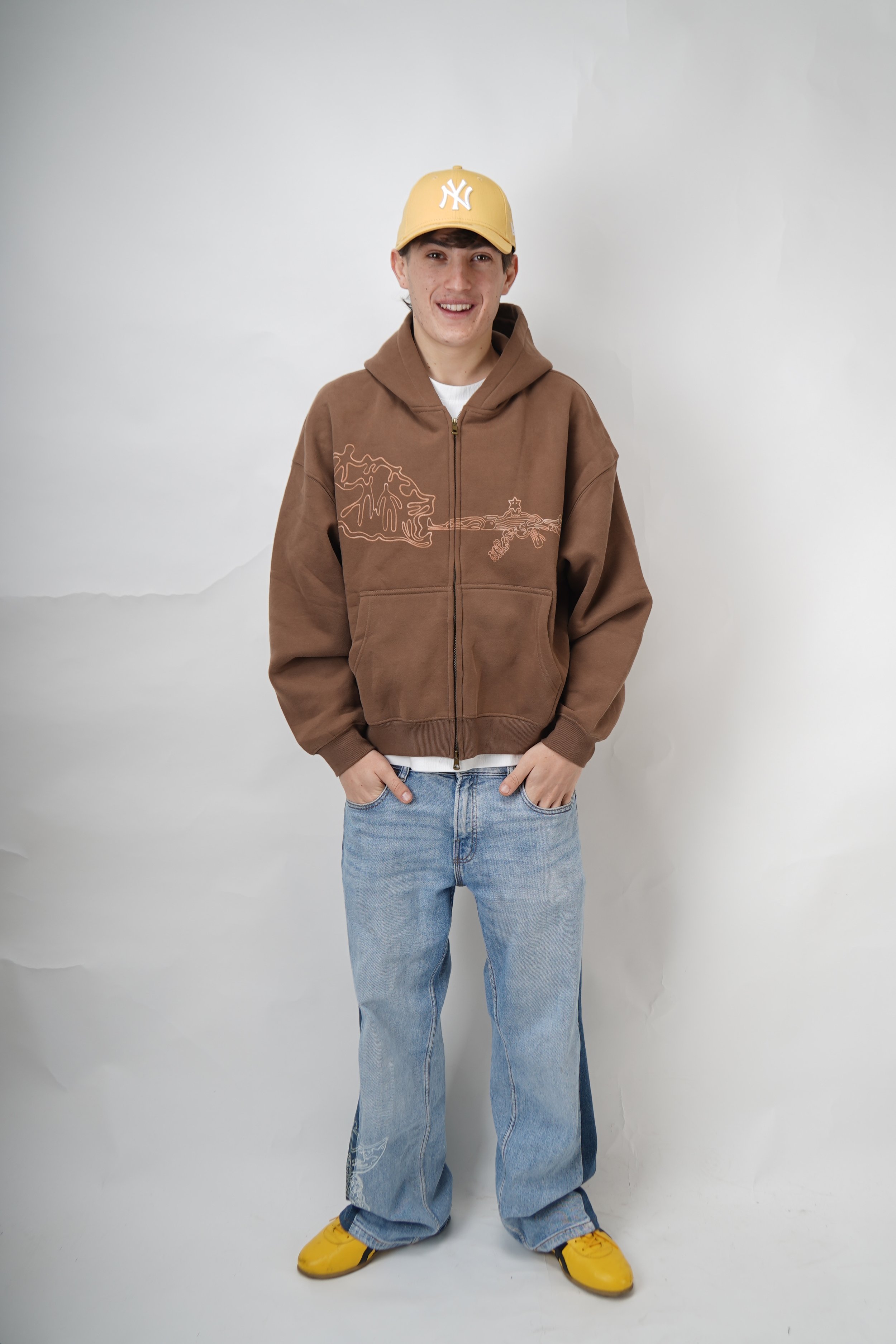 O'KALÀ ZIP-UP HOODIE