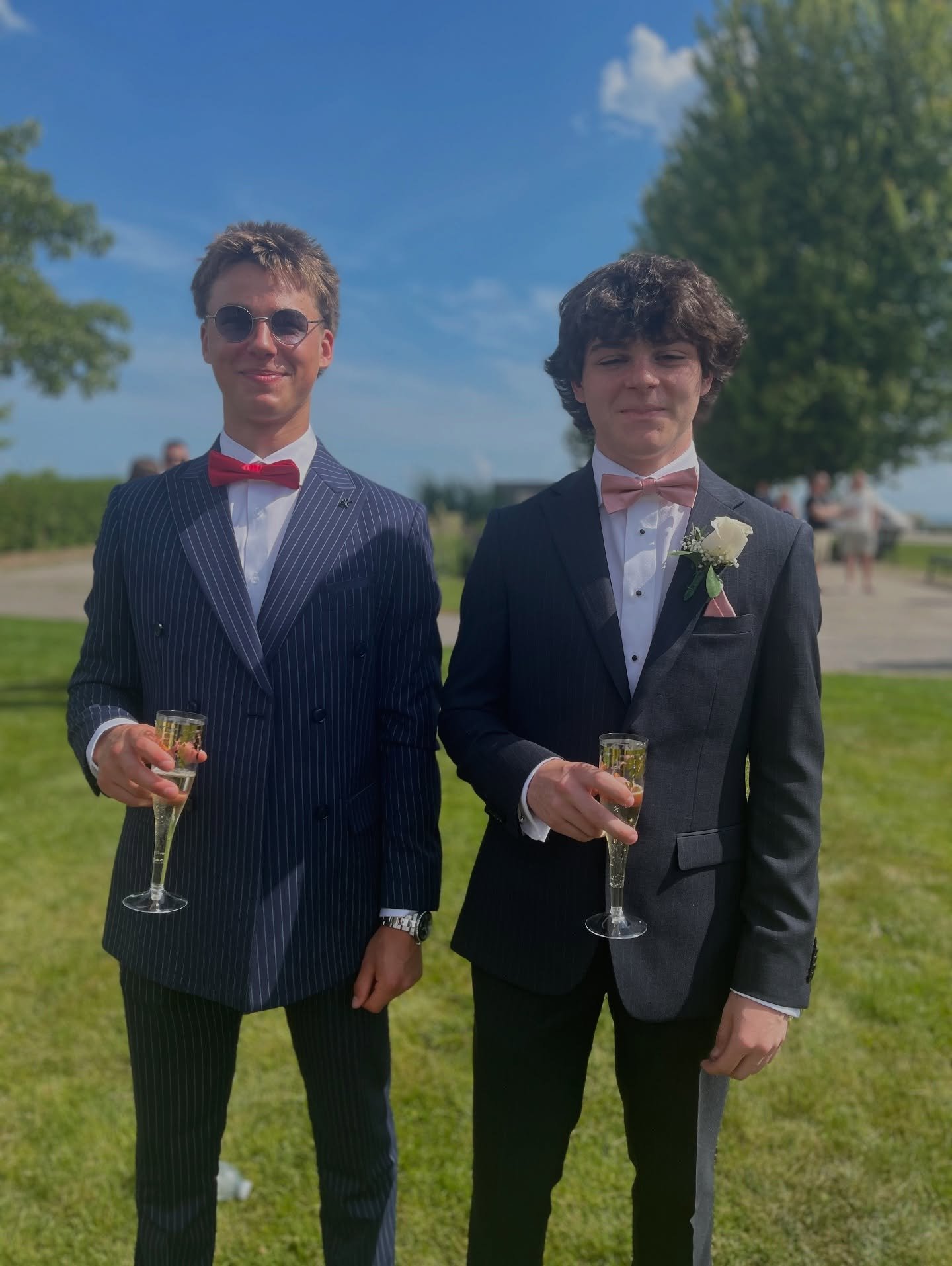 Two prom kings rolled in all the way from Ajax to get suited up at Lafferty&rsquo;s Menswear &mdash; and damn, did they show up in style. I LOVE prom season. The energy, the excitement, and let&rsquo;s be real&hellip; the fun you have in a great suit