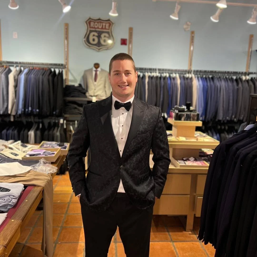 This Custom Made Tue Measure Jack Victor for Chris&rsquo;s wedding!