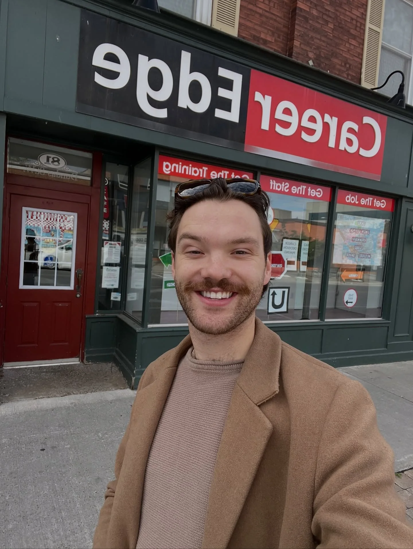 We have been taking donations over the past couple of months from customers with their gently used professional wear.. 
Today we made a large donation of this clothing to @careeredgeqw to tool there “Working Wardrobe” for people to use t