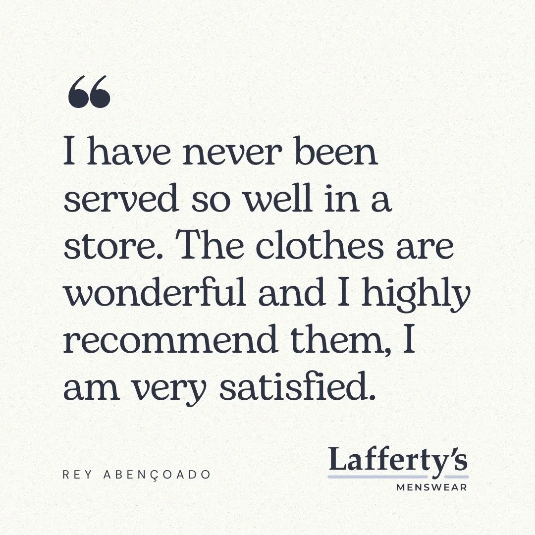 ⭐️⭐️⭐️⭐️⭐️
&ldquo;I have never been served so well in a store. The clothes are wonderful and I highly recommend them &mdash; I am very satisfied.&rdquo;
Thank you for the kind words &mdash; we love what we do, and we&rsquo;re glad it shows. 🤍