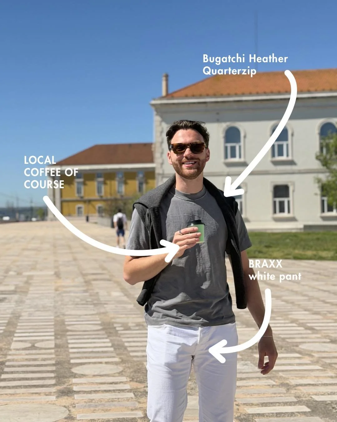 Everyone always asks&hellip; &ldquo;do you actually wear clothes from your own store?&rdquo;

Portugal answered that for me 🇵🇹

Every piece you see here? Lafferty&rsquo;s.

March in Portugal is that perfect in-between. warm in the sun, cool in the 