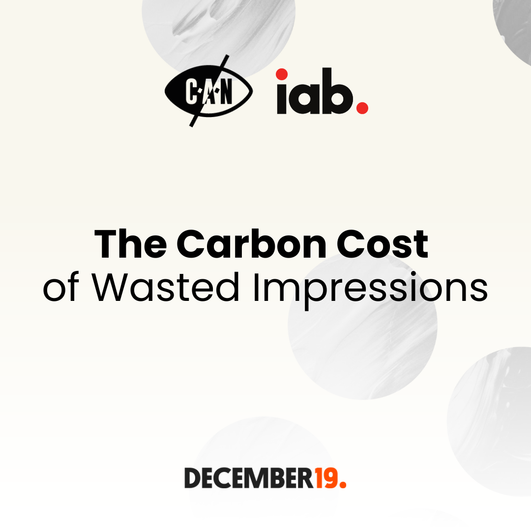 The Carbon Cost of Wasted Impressions