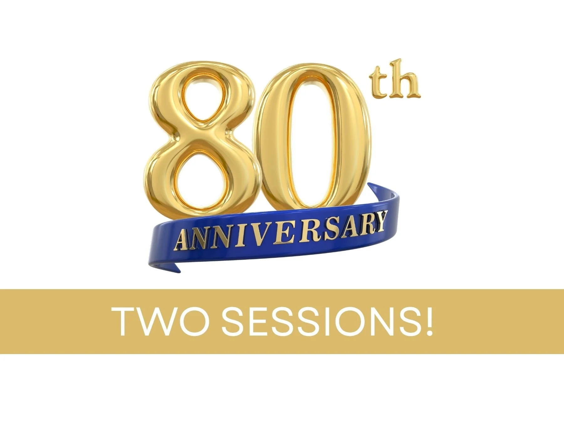 80th Anniversary Bingo