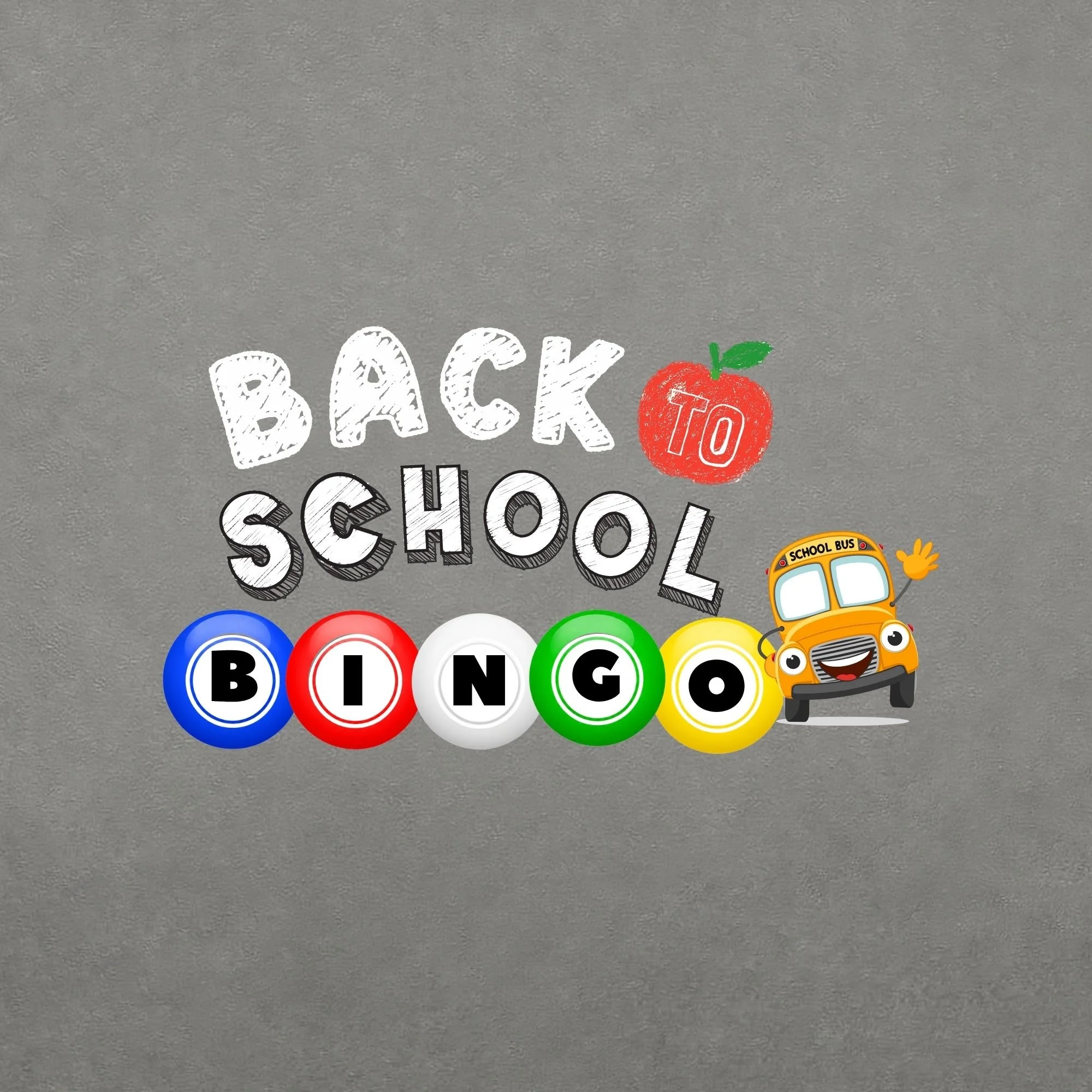 Back to School Bingo