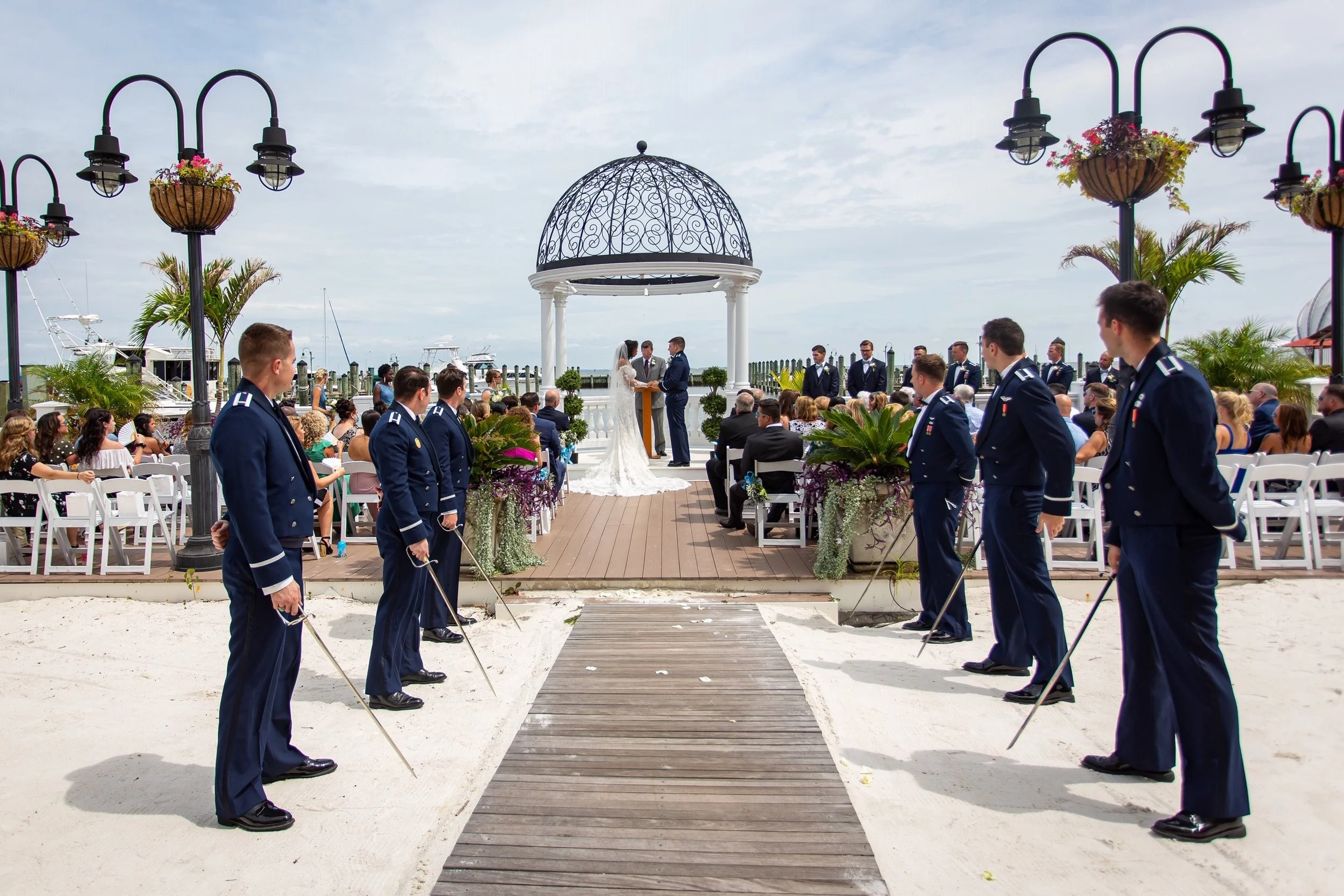Wedding Ceremony at the Wedding Dome 