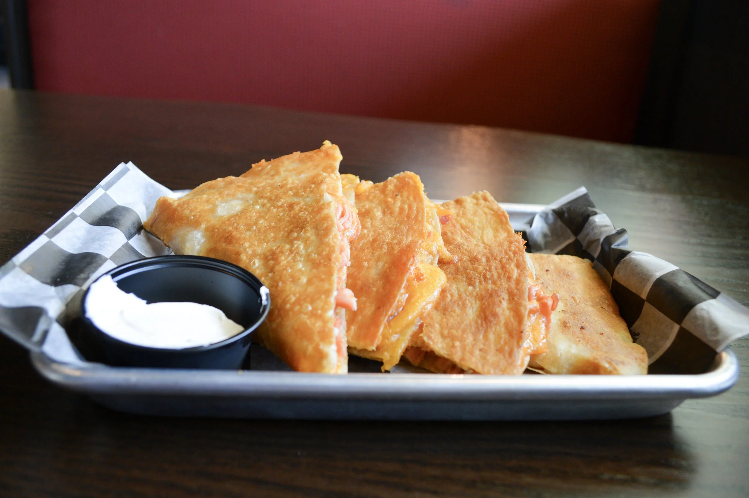 loaded quesadilla
