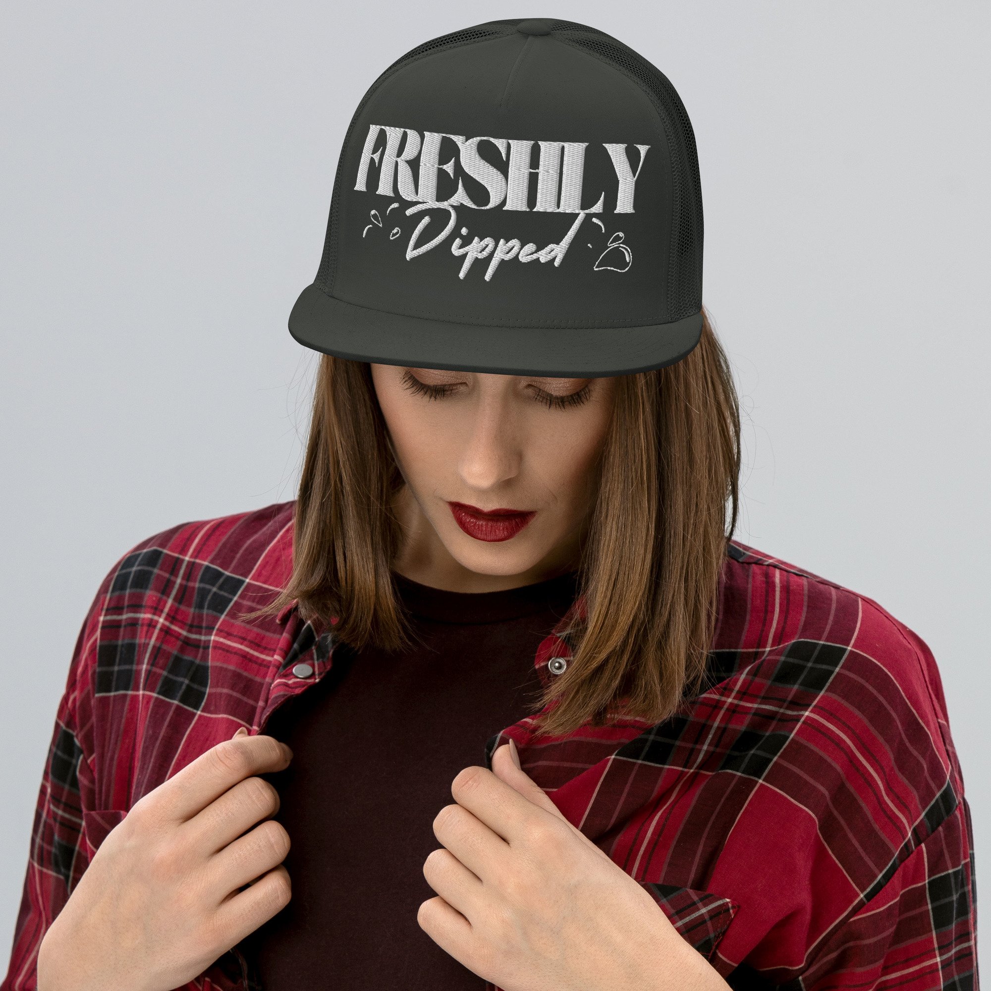 5-panel-trucker-cap-charcoal-front-66838c87439f3.jpg