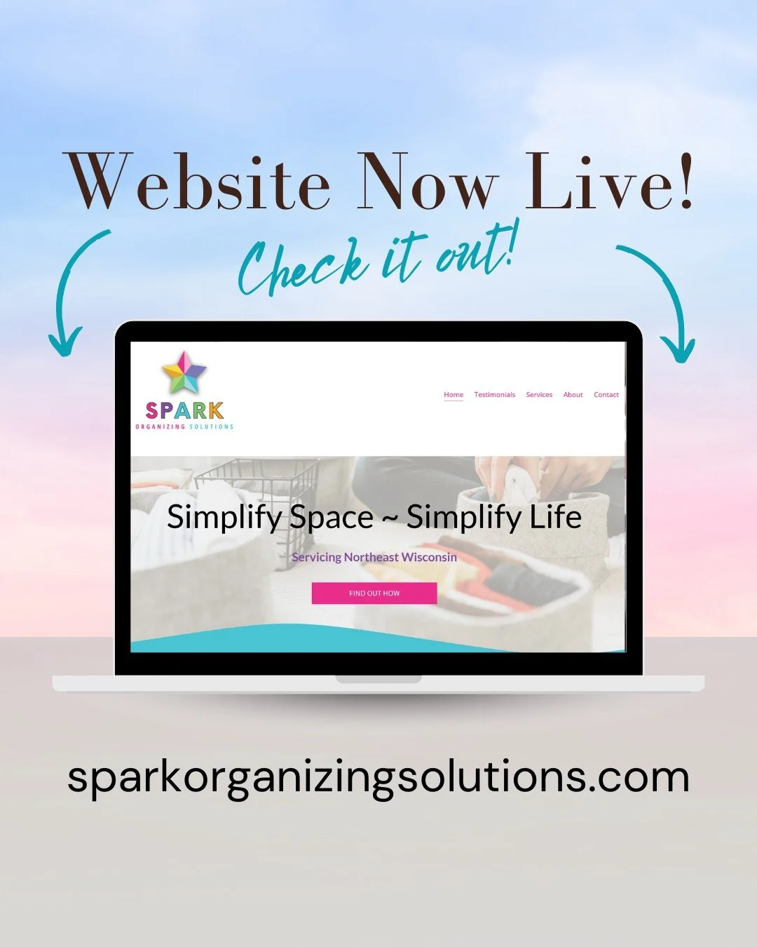 ✨ New Client Website Launch! ✨

I&rsquo;m so excited to share the newly redesigned website for SPARK Organizing Solutions! 🎉 When the owner approached me, she had a site that just wasn&rsquo;t working&mdash;it didn&rsquo;t reflect her brand&rsquo;s 