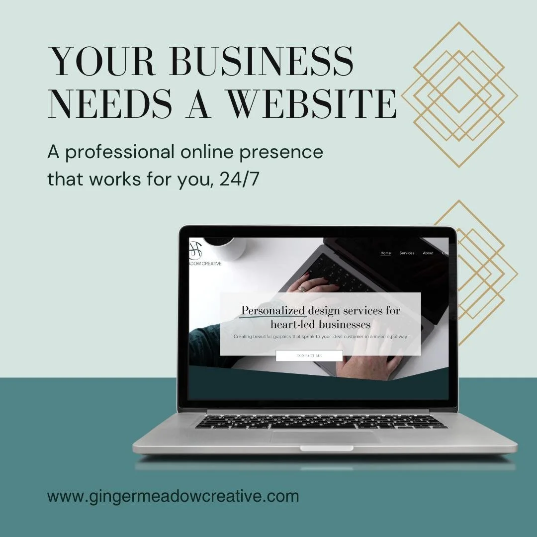 Why Every Small Business Needs a Website (And Why I Love Squarespace for It!)

If you own a small business, you NEED a website. Social media is great, but algorithms change, accounts get hacked, and posts get buried. Your website is your digital stor