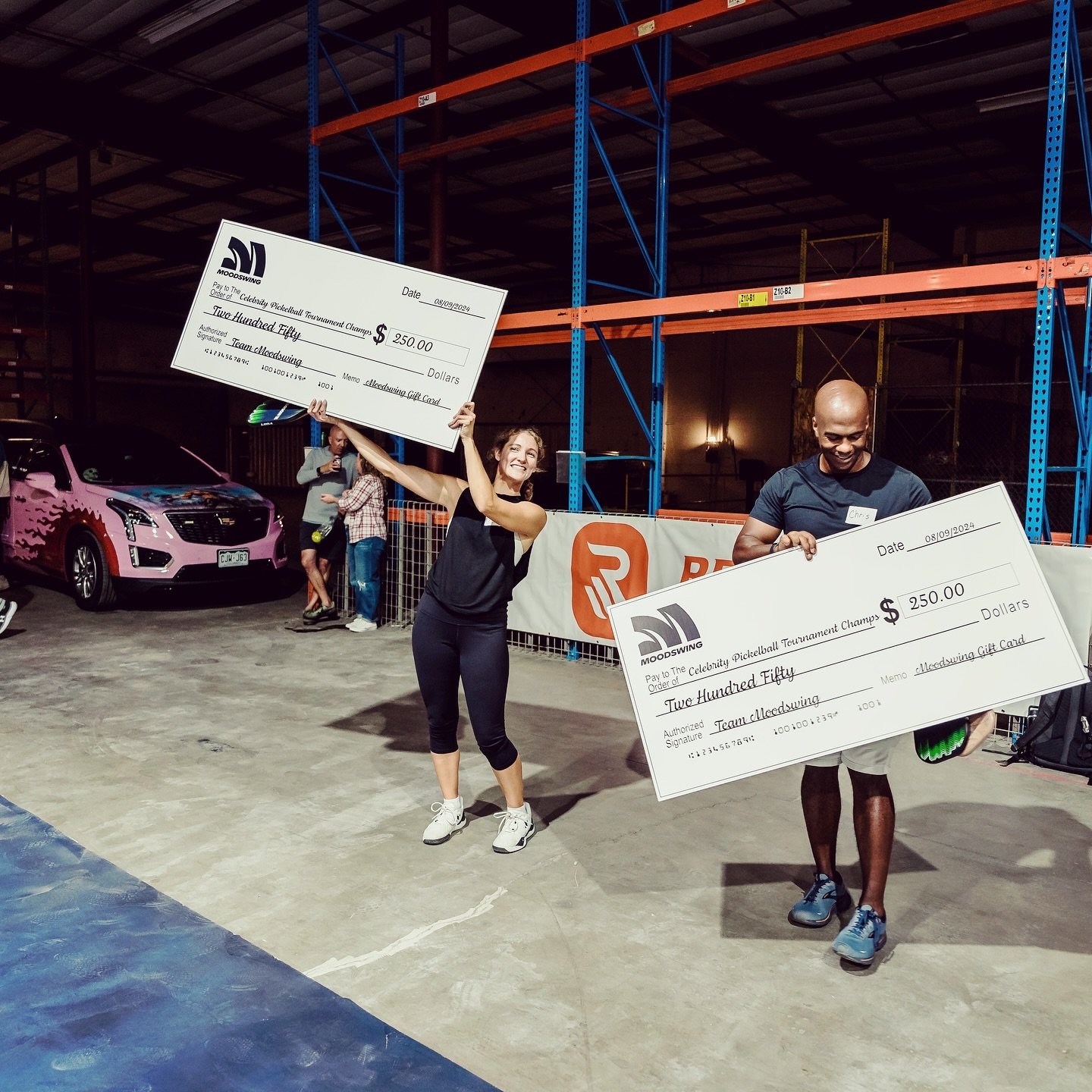 Big congrats to the champs of our first-ever Mood Swing tournament! 🏆👏 Not a bad prize for the inaugural showdown&mdash;and all for a great cause. Together, we raised funds for our local RNO, @gescoalition, and the Food Forest initiative. 🌱💚 This