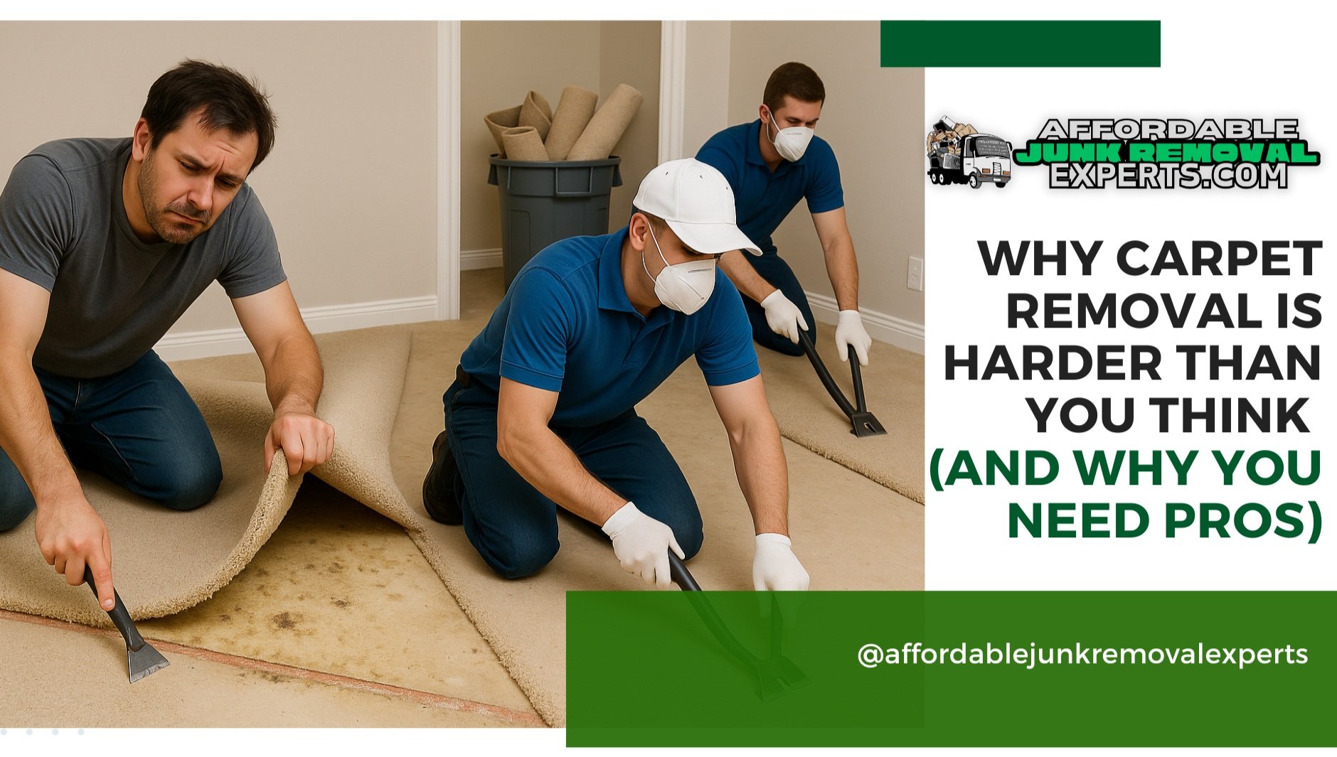 Why Carpet Removal is Harder Than You Think (and Why You Need Pros)