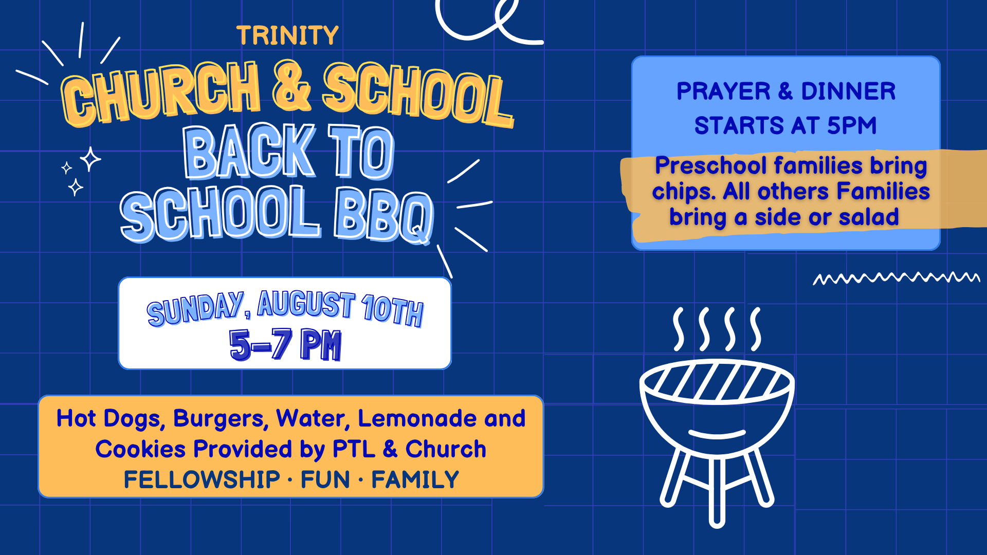 Back-to-School BBQ Bash!