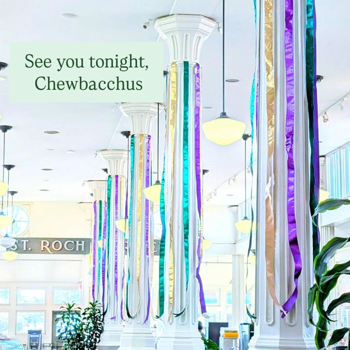 St. Roch Market will be open regular hours today! Come see us before the parade!