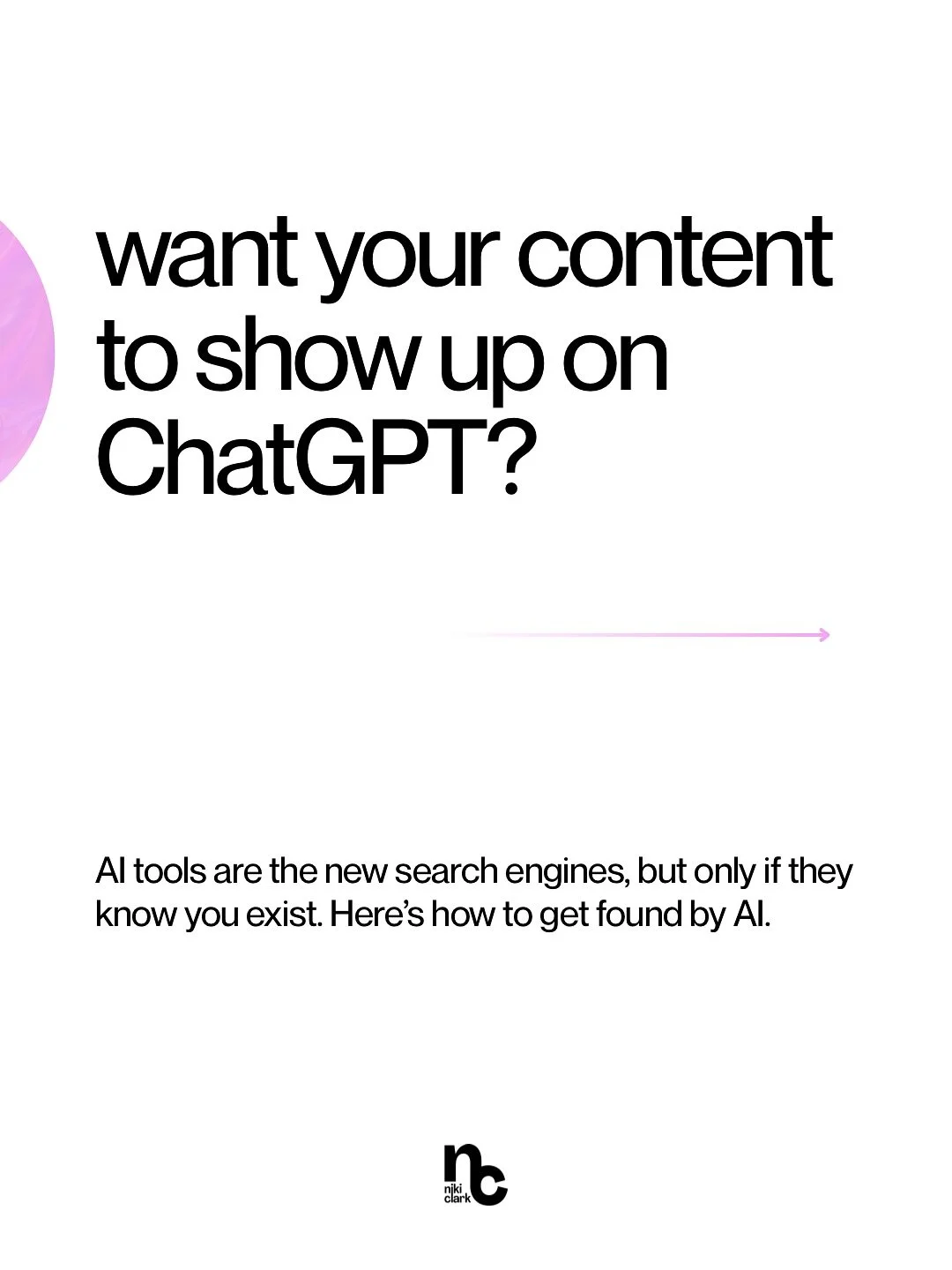 Most people are still trying to &ldquo;SEO&rdquo; their way into visibility.
Meanwhile, their clients are asking ChatGPT for advice.

If your content isn&rsquo;t AI-friendly, it&rsquo;s not even in the conversation.

Here&rsquo;s what that actually m