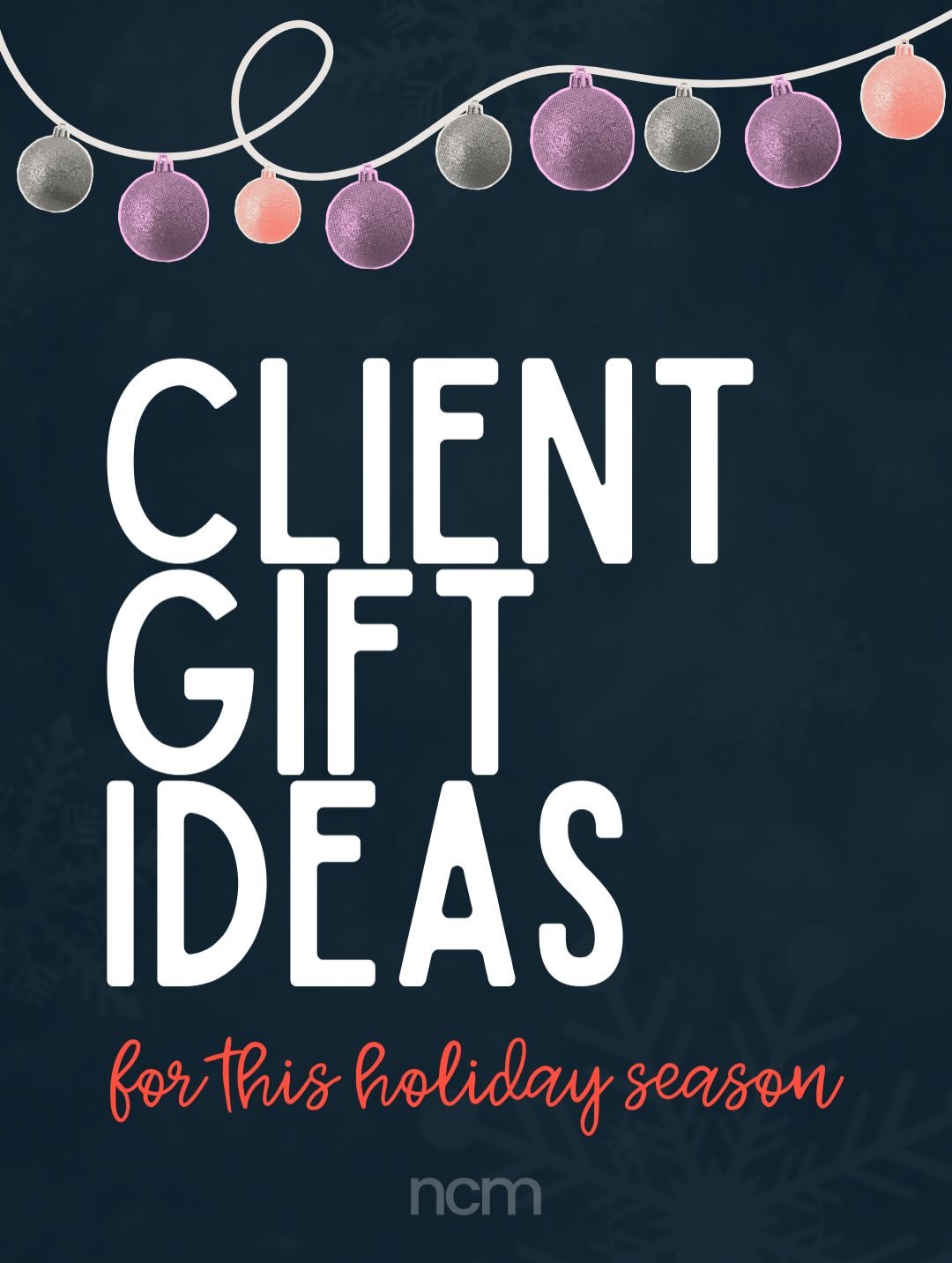 Just a couple of weeks left to not send another forgettable gift basket 😅🎁

If you&rsquo;re still scrambling for client gift ideas, we&rsquo;ve got you. 
From sip-worthy treats and techy tools to self-care goodies and meaningful, personalized gifts