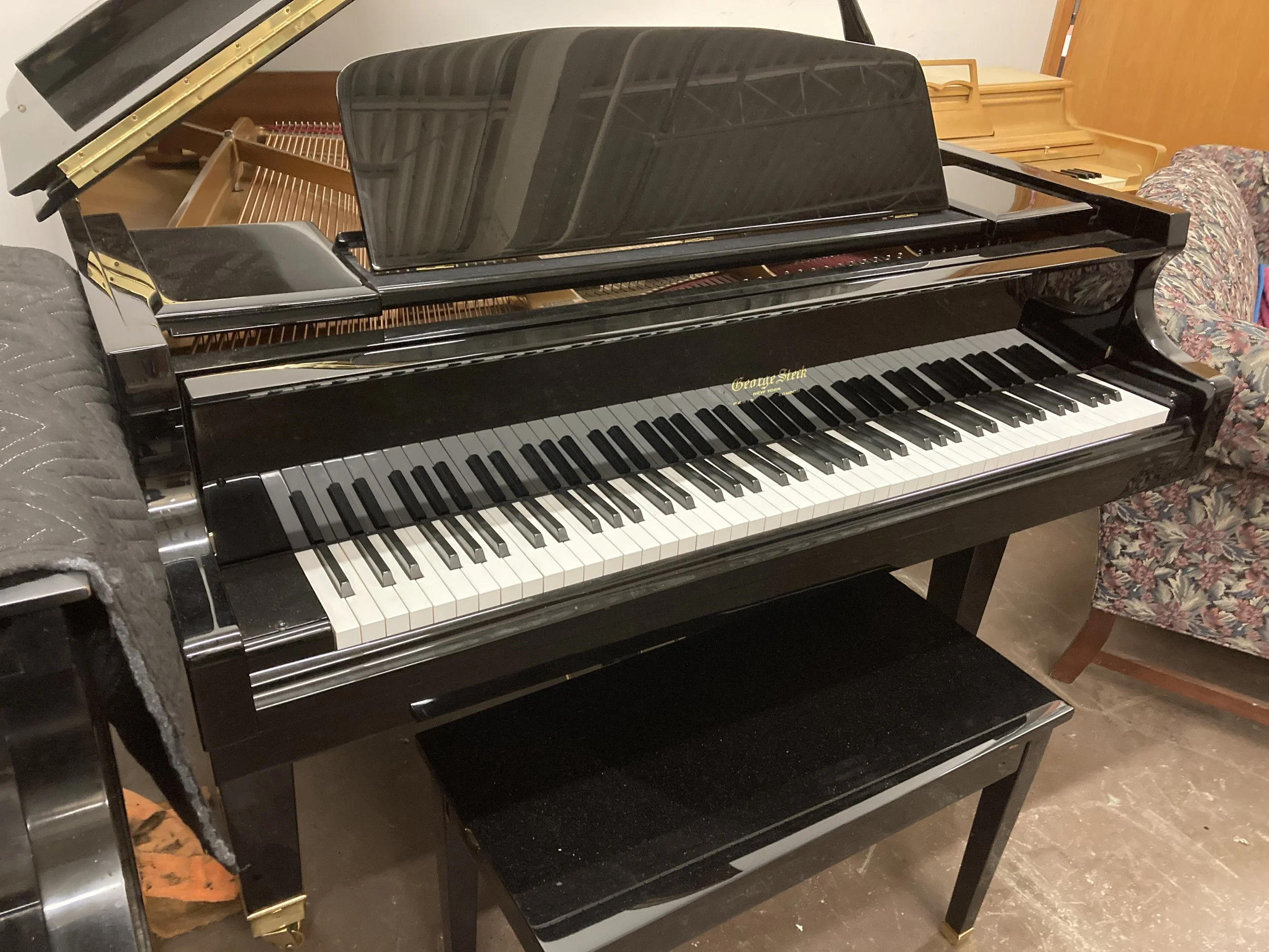 George Steck Baby Grand Model GS 62 5’4”