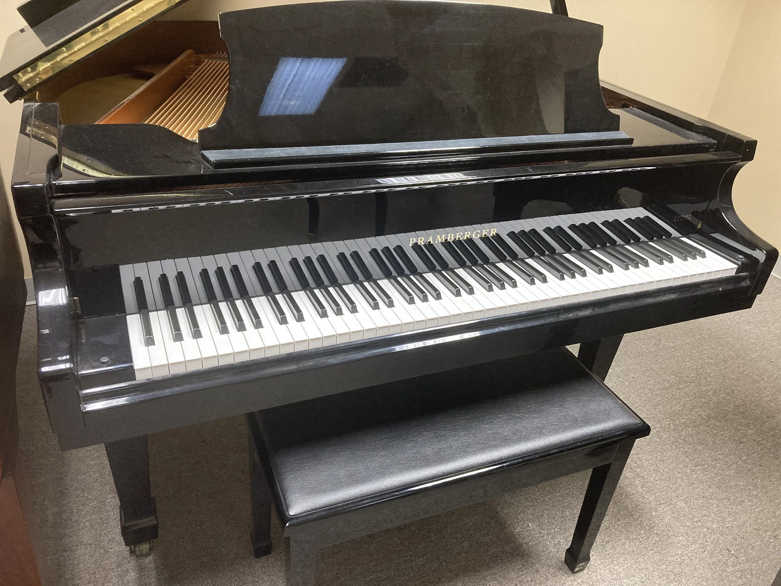 SOLD Pramberger Baby Grand Piano, Model LG145, 4’