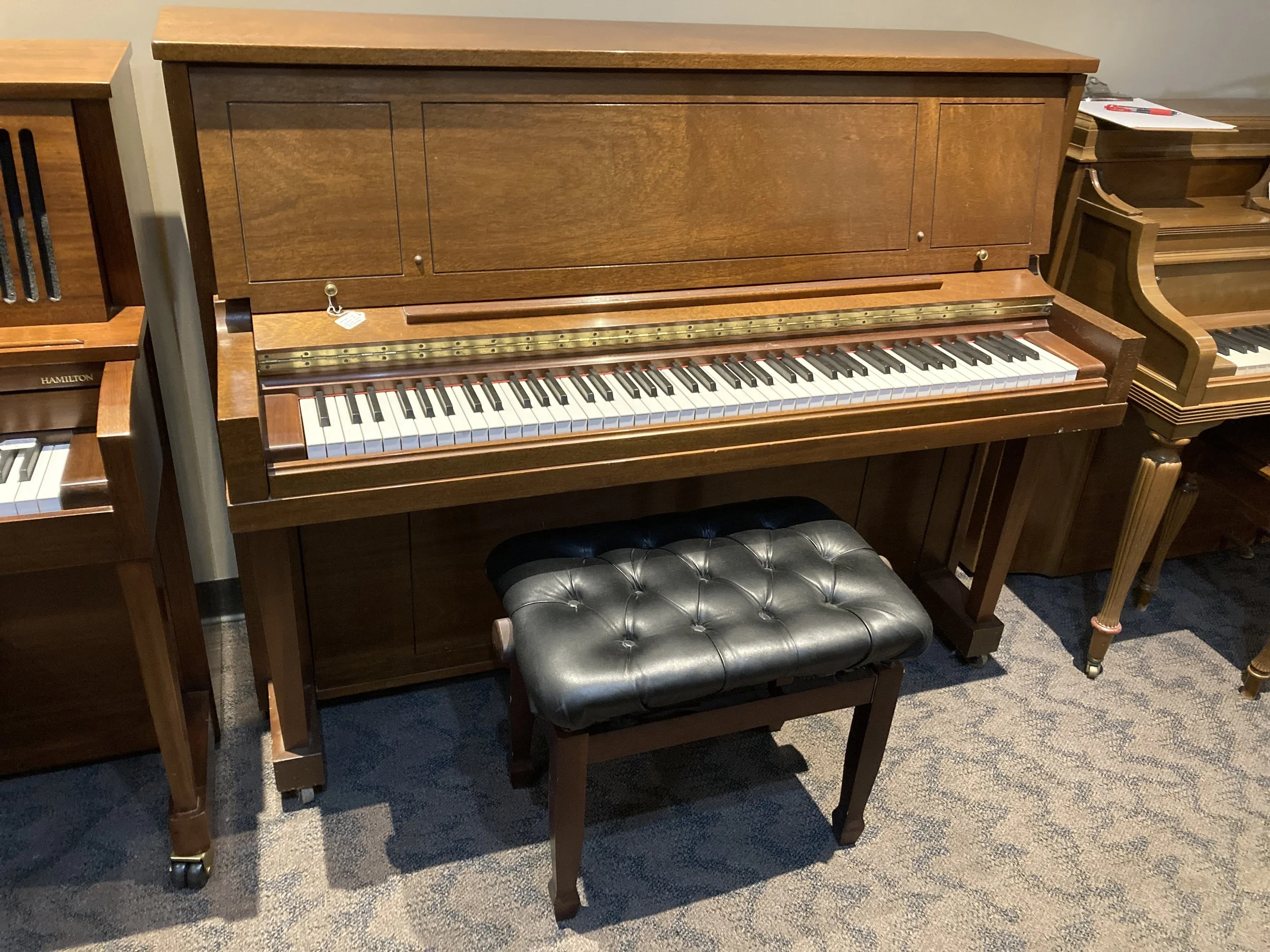 Steinway Upright Piano, Model 1098, 44” studio