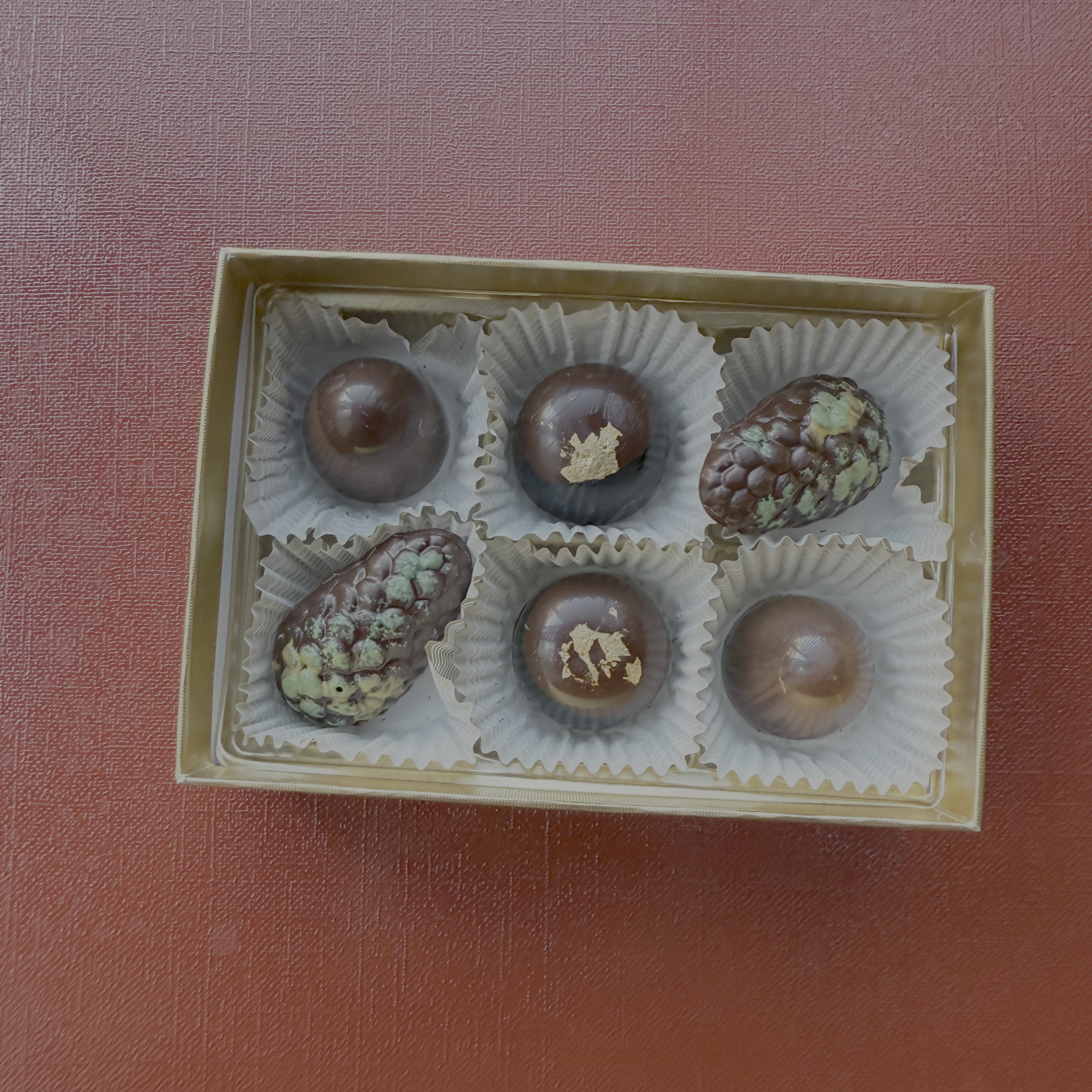 Six bonbon, my signature flavors