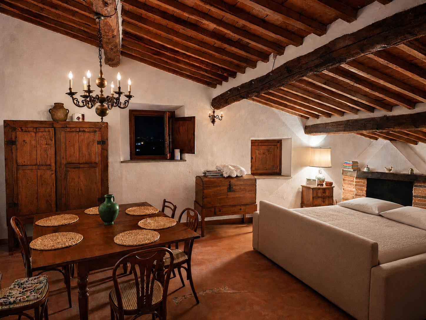 Living room and sofa bed, Maremma