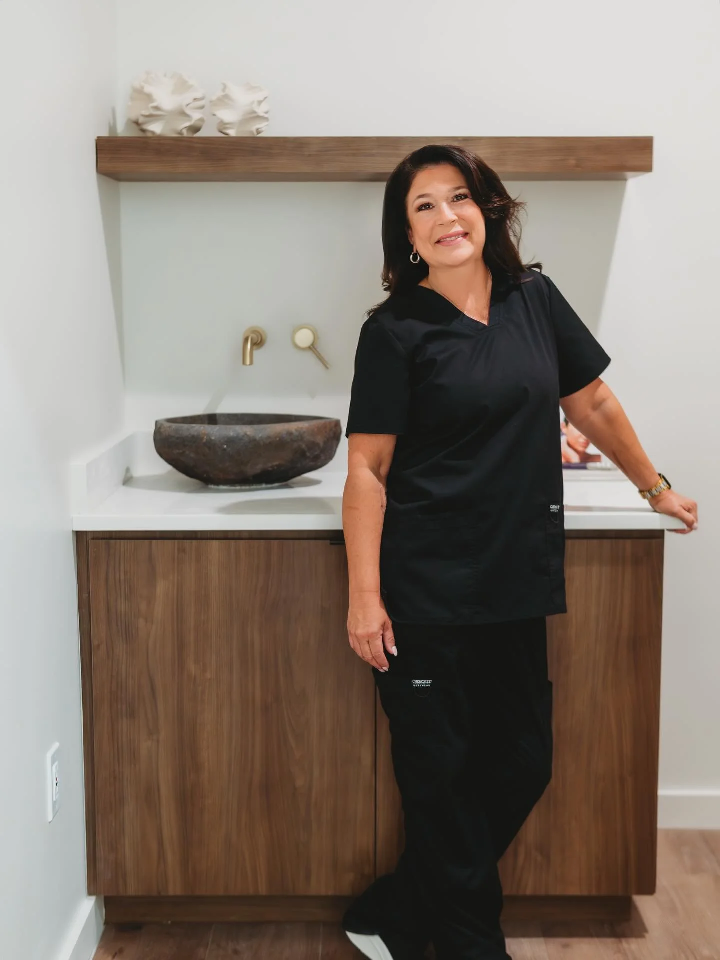 Say hello to the other Co-Founder of Oasis, Laura! 💫 

Laura has been married to the love of her life for 8 years, she&rsquo;s a proud mom of 3, and a loving grandmother of 5 girls. When she&rsquo;s not helping create beauty inside the spa, you&rsqu