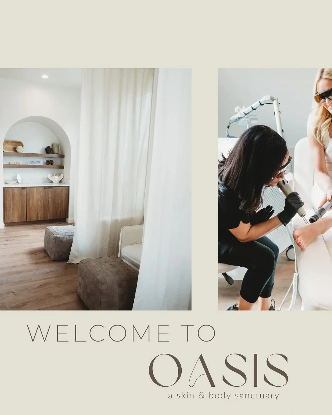Your new favorite skin &amp; body sanctuary 🤍

From customized facials and injectables to laser treatments and IV therapy, we offer thoughtful, personalized care designed around your goals. Whether you&rsquo;re focused on skin health, rejuvenation, 