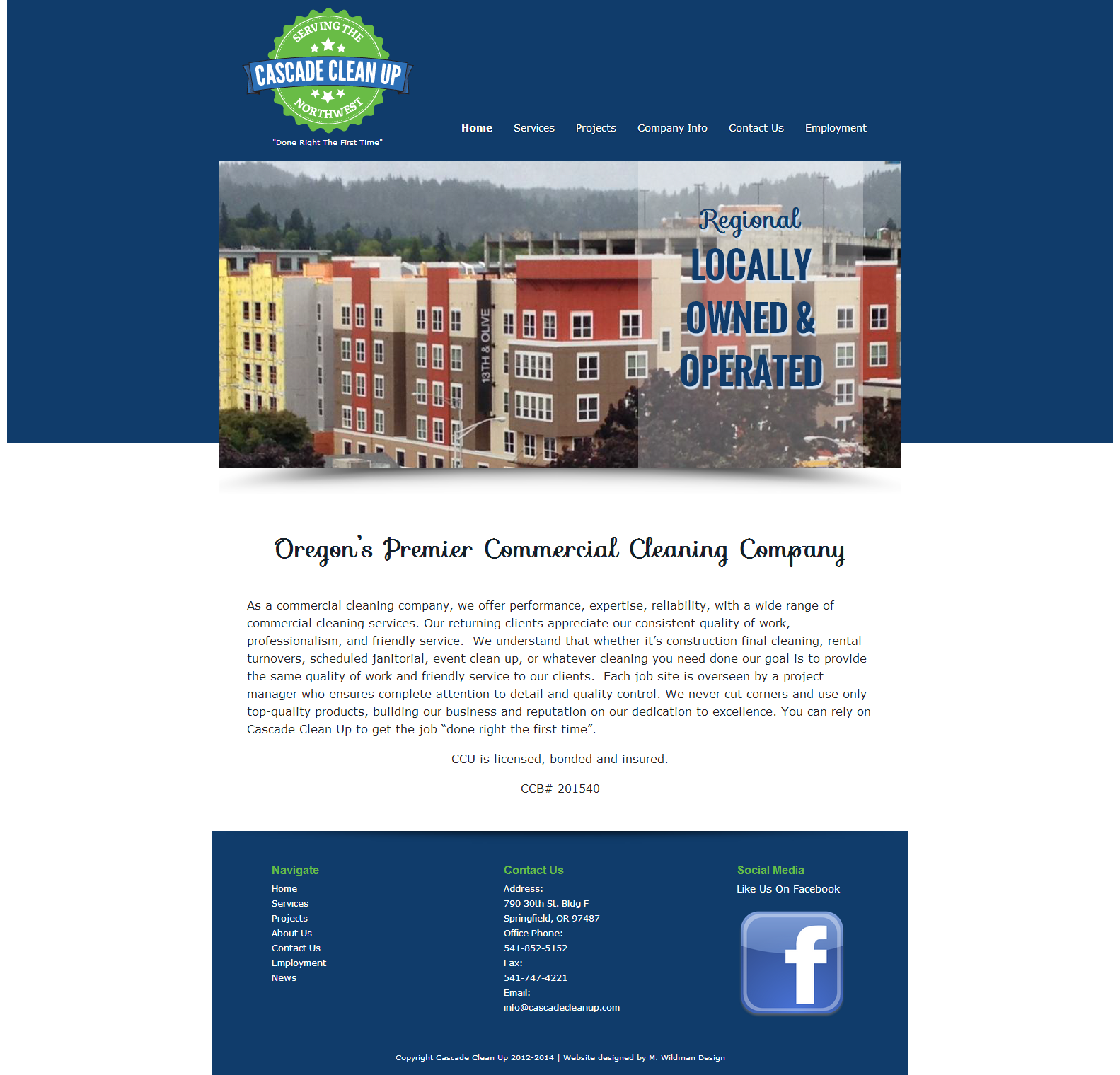 Website Design Cascade Cleanup