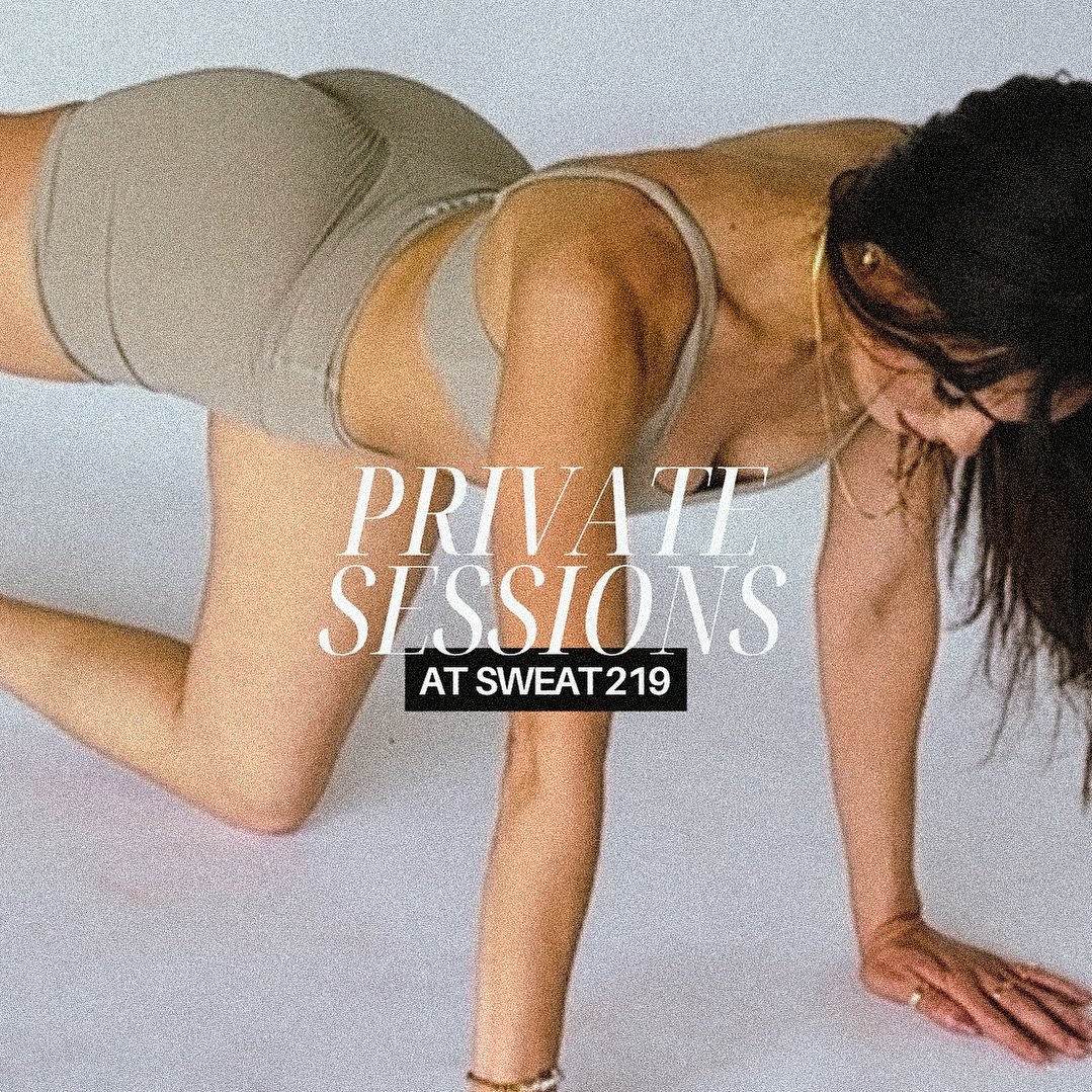 Did you know we offer Private one on one sessions at Sweat 219 for both Pilates &amp; Yoga!😍

Elevate your practice with personalized attention from one of our skilled instructors! Perfect your form and master new choreography at your own pace. Book