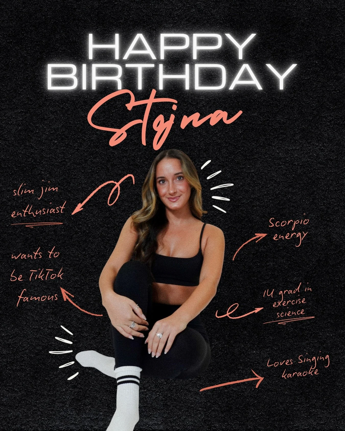 🎉✨ HAPPY BIRTHDAY, STOJNA! ✨🎉

We hope your day is filled with all the love, laughter, and high vibes you bring into every space! 💖🔥 From your energy on the mat to your positivity in the studio, we are so grateful to have you as part of our Vibe 