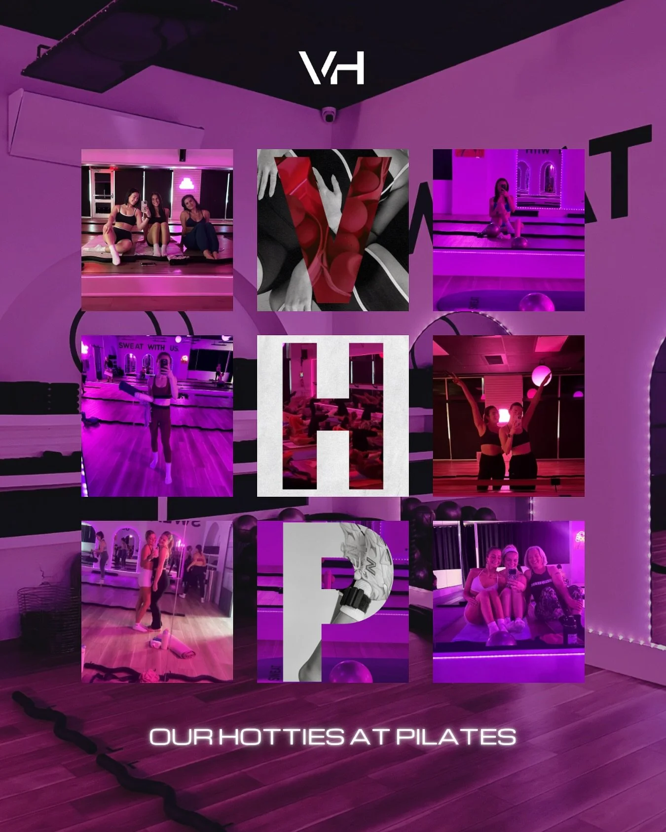 Our hotties at Pilates🔥 🫶 bringing the energy, the sweat, and the best vibes in the house every day.⚡️💖
.
.
.

 #VibeHouseFam #HotPilates #communitylove #community #strongertogether❤️