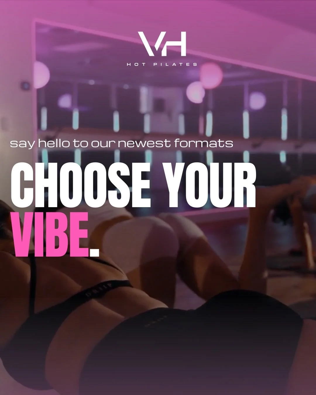 The heat is rising 🌡️

Meet our signature class formats, launching soon at Vibe. The classics you love, elevated &mdash; alongside brand-new formats designed to raise the VIBE. 

⚡️ VIBE POWER | 🔥 VIBE SCULPT | ✨ VIBE RESTORE

Three formats. One ho