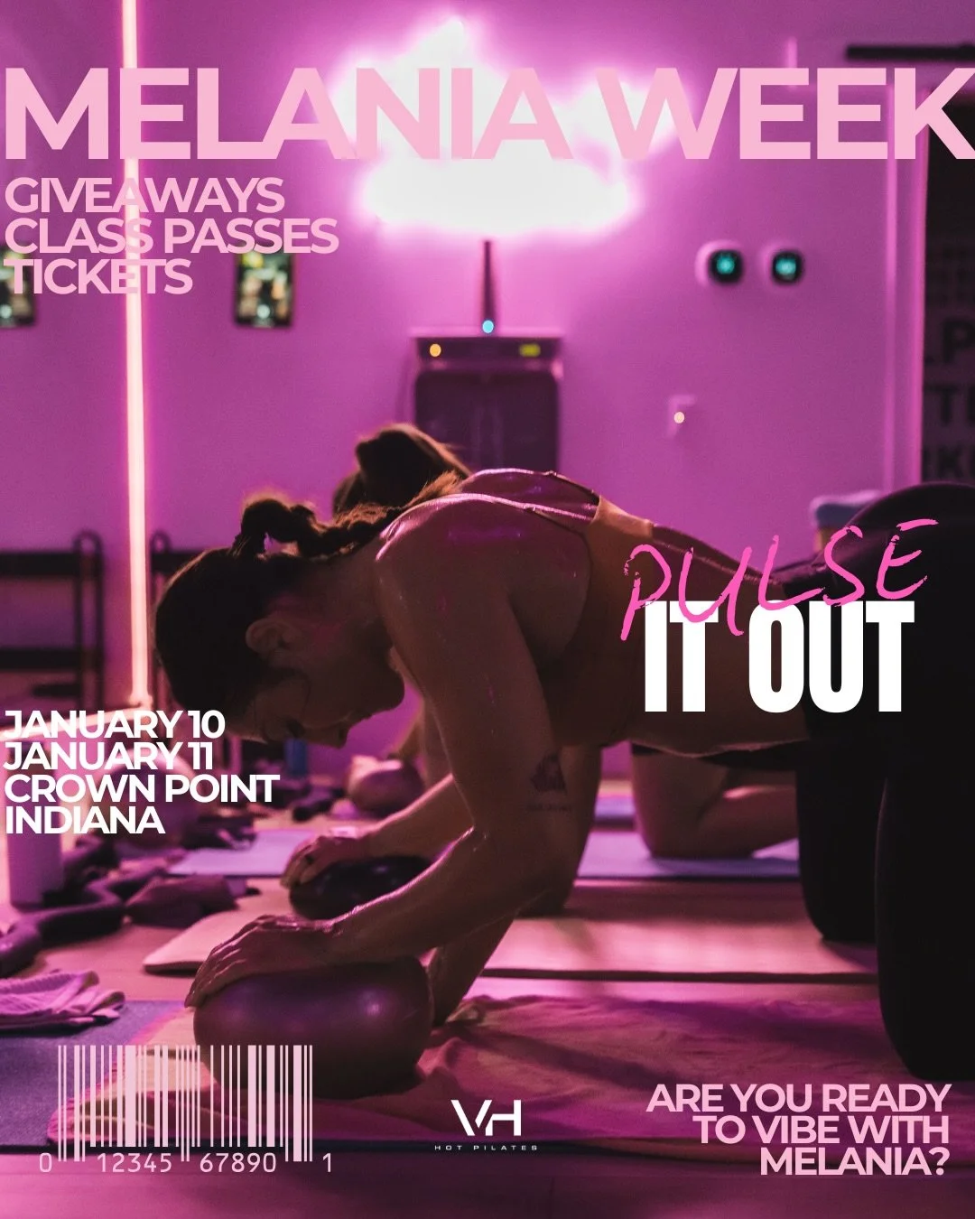 IT&rsquo;S OFFICIALLY MELANIA WEEK ⚡️🍑 @melania.antuchas 

Melania is officially pulling up to PULSE It Out at Vibe House THIS SAT + SUNDAY and the energy is already UNREAL 🔥

Yes &mdash; the event is SOLD OUT 😮&zwj;💨 BUT you&rsquo;re in LUCK&hel