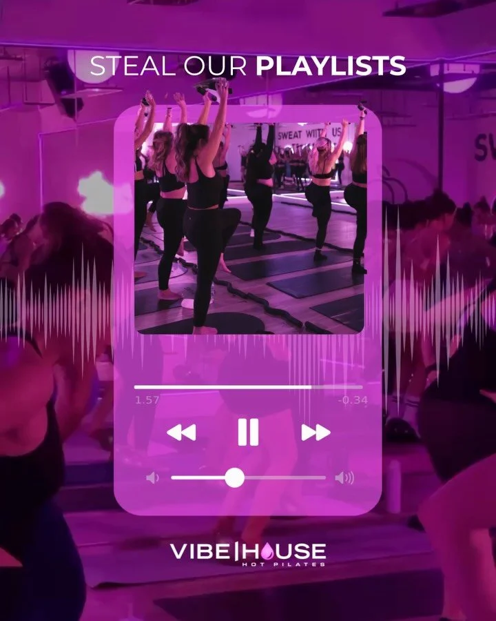 STEAL OUR PLAYLISTS 🎶⚡️

The playlists behind the shakes, sweat, and vibes. Consider this your sign to upgrade your music rotation.🔥