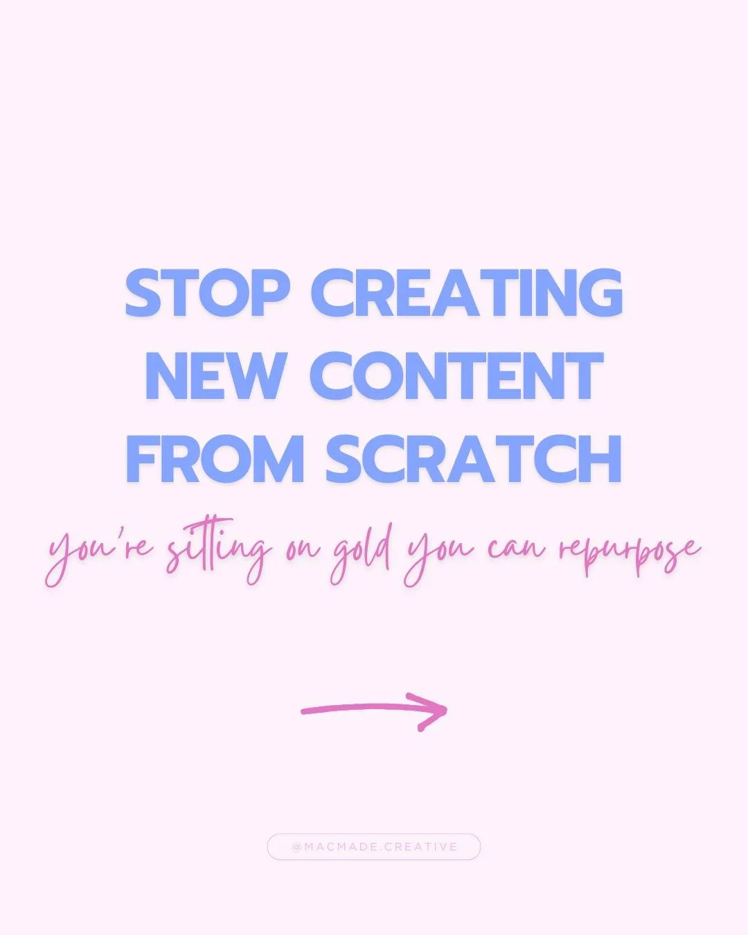 Just ask @nikkimerr_, I'm the QUEEN of repurposing content 🙌🏼✨🤩 Here's 5 ways you can repurpose content over and over again! #thankmelater #yourewelcome